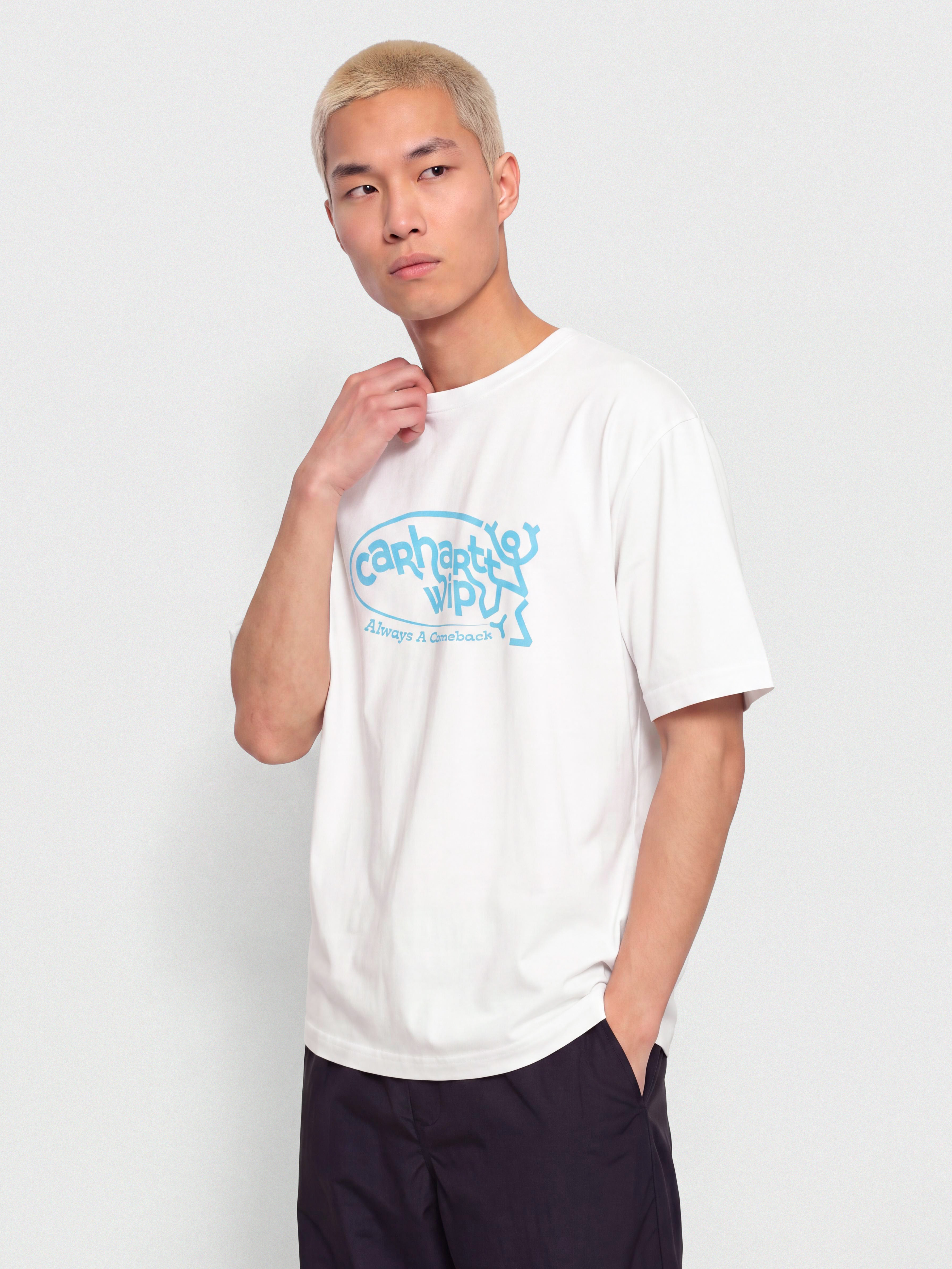 Carhartt WIP T-Shirt Always A Come Back (white)