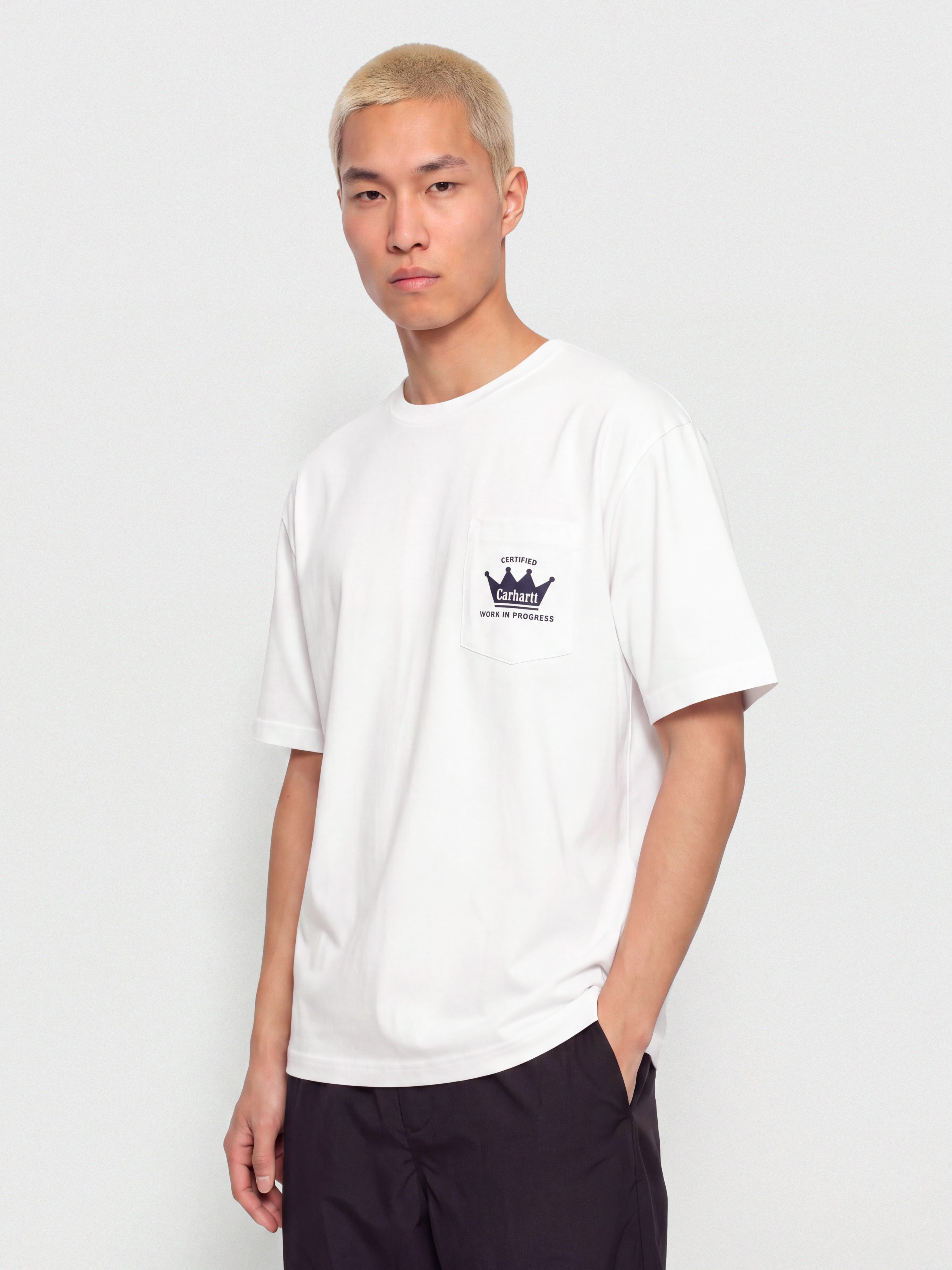 Carhartt WIP Crown Pocket T-Shirt (white)