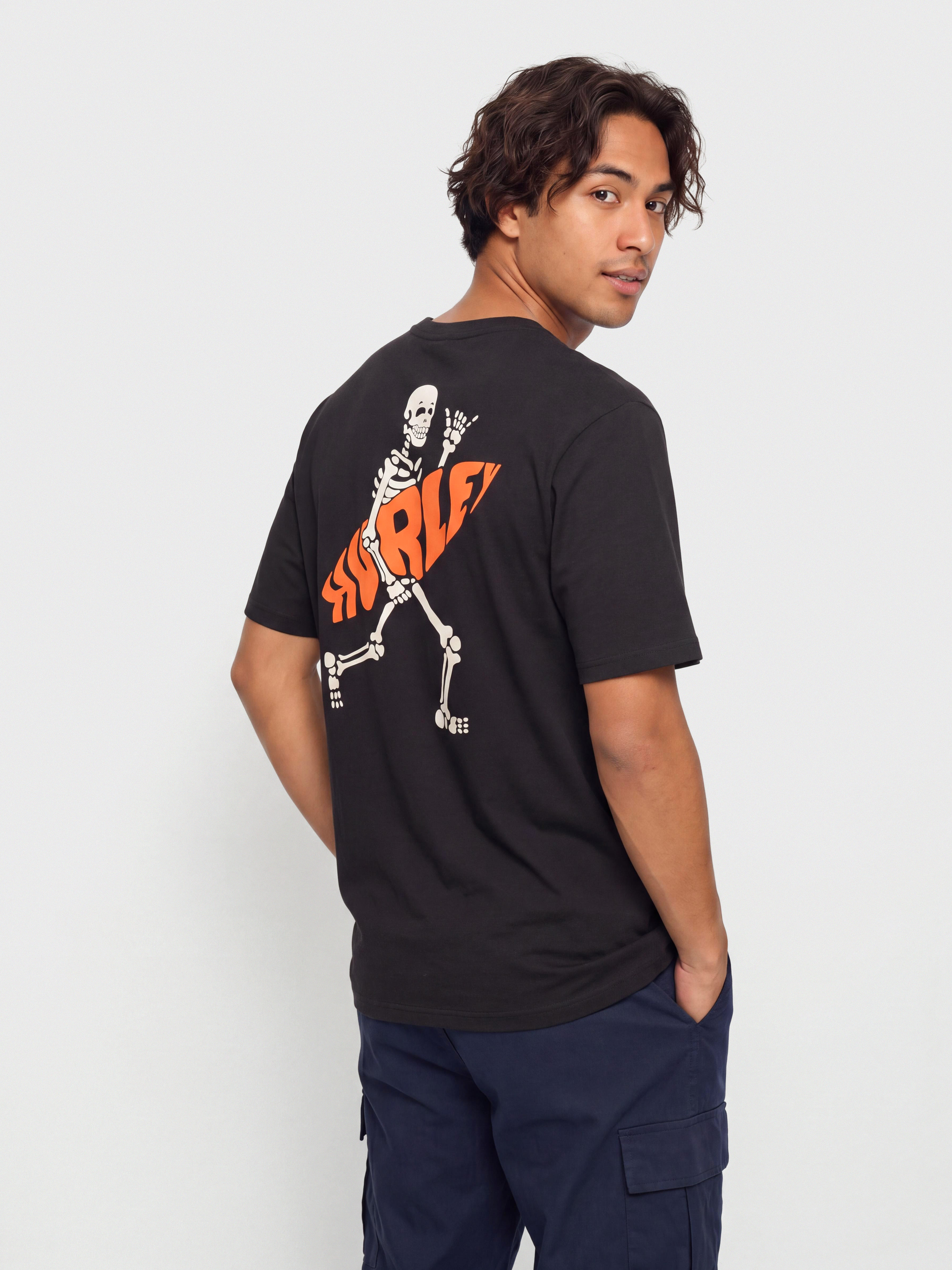 Hurley Flamingue T-Shirt (black)