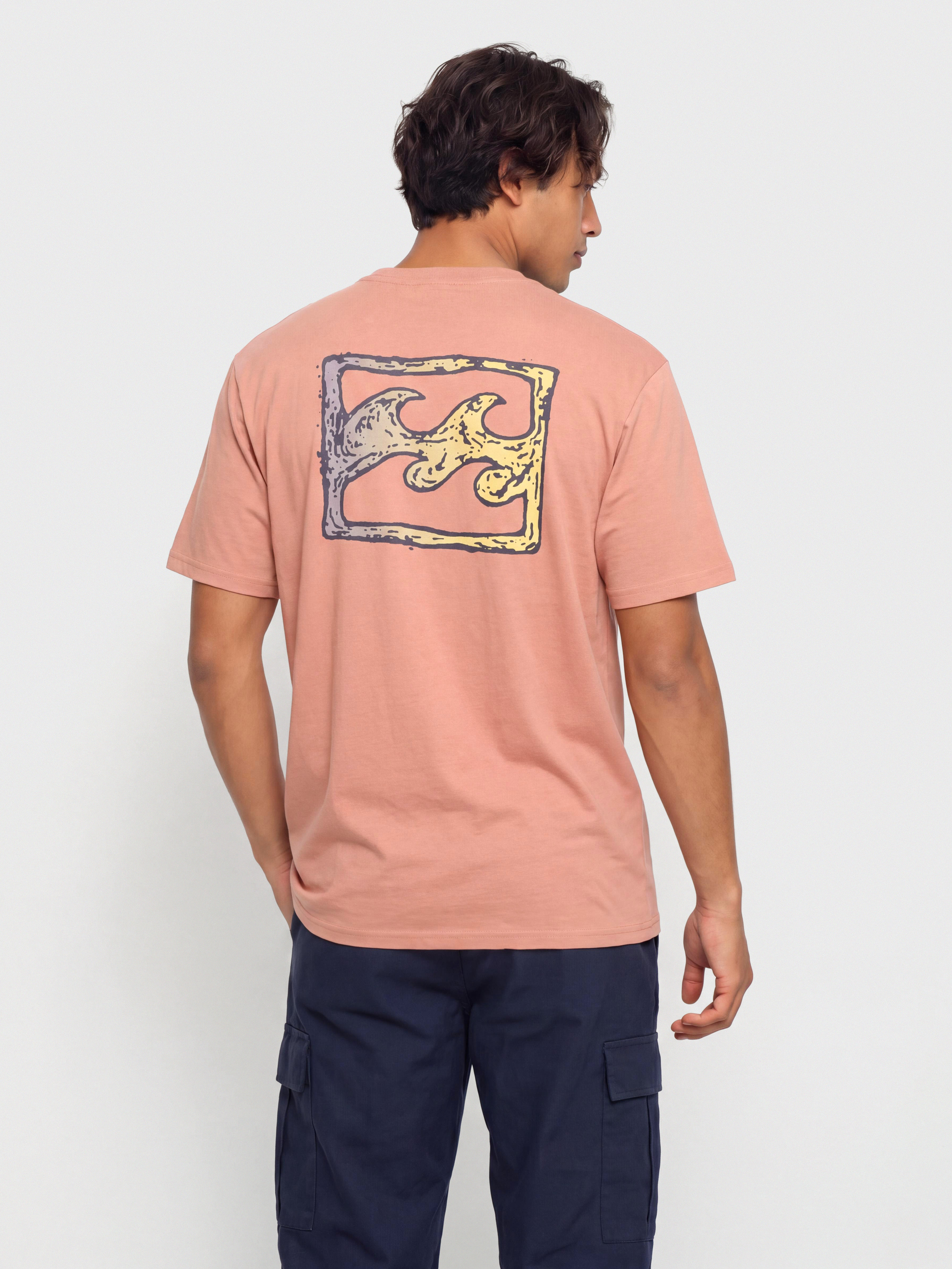 Billabong Crayon Wave T-Shirt (dusty rose)