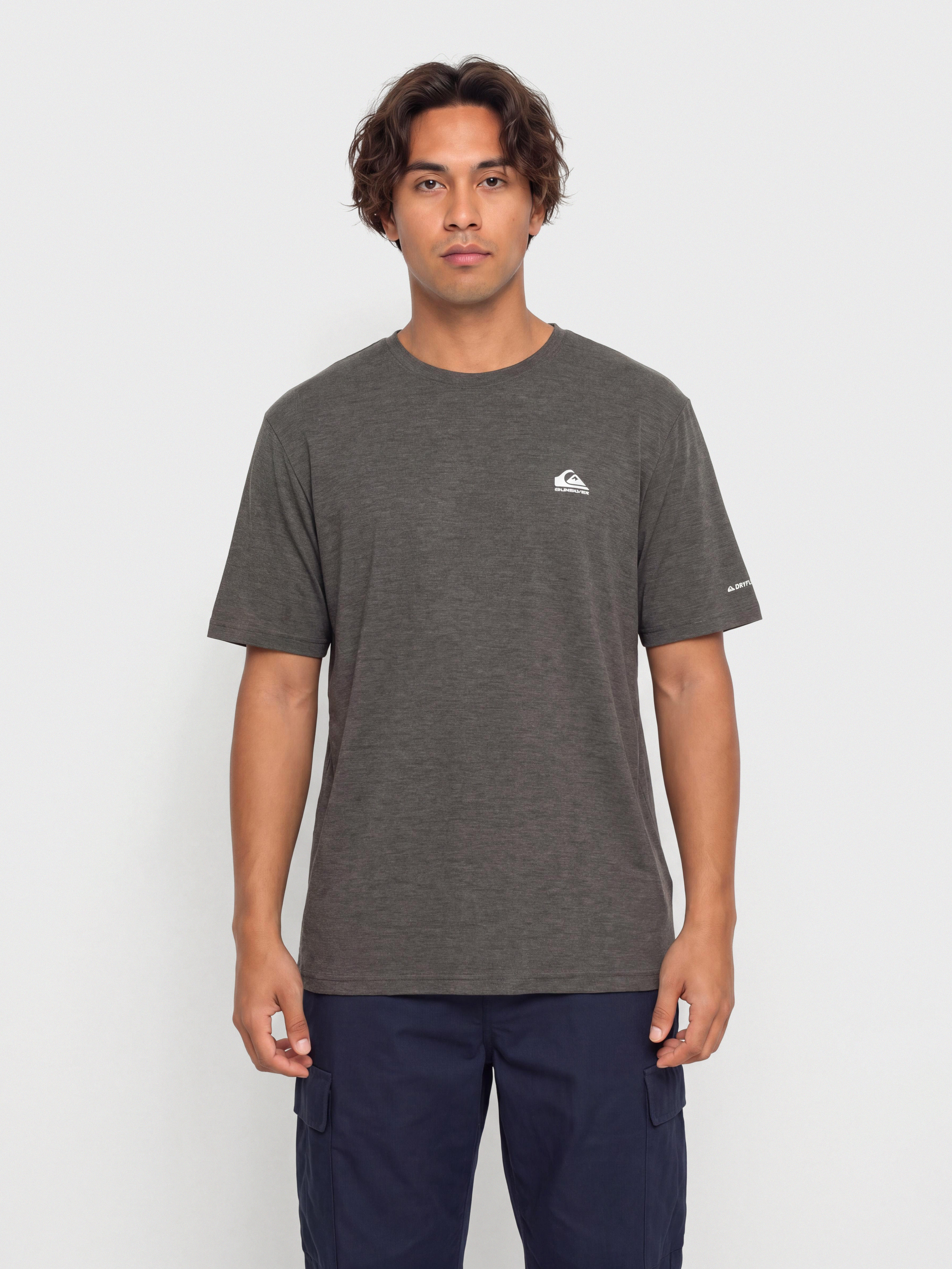 Quiksilver Coastal Run T-shirt (black heather)