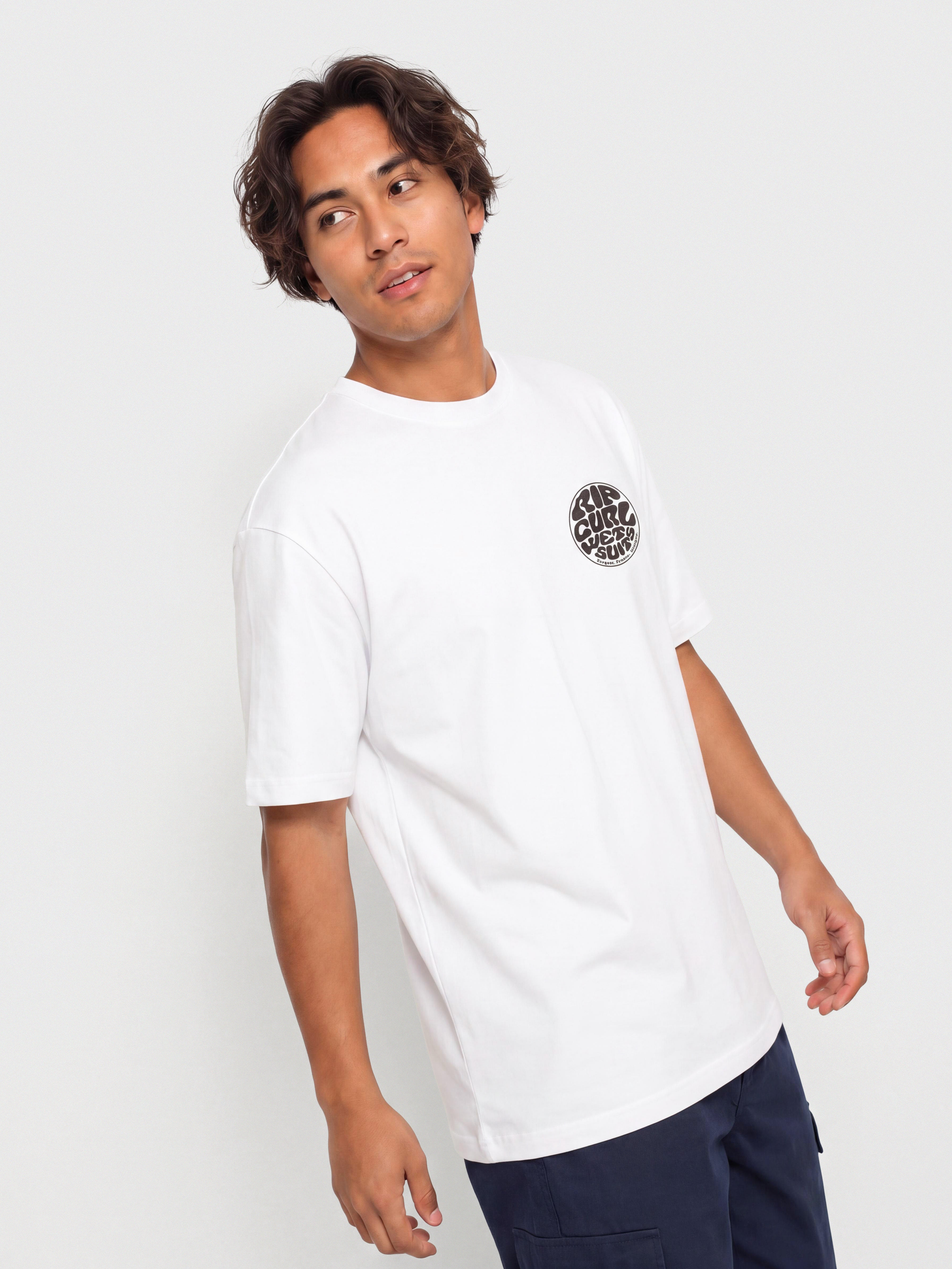 Rip Curl Wettie Icon T-Shirt (optical white)