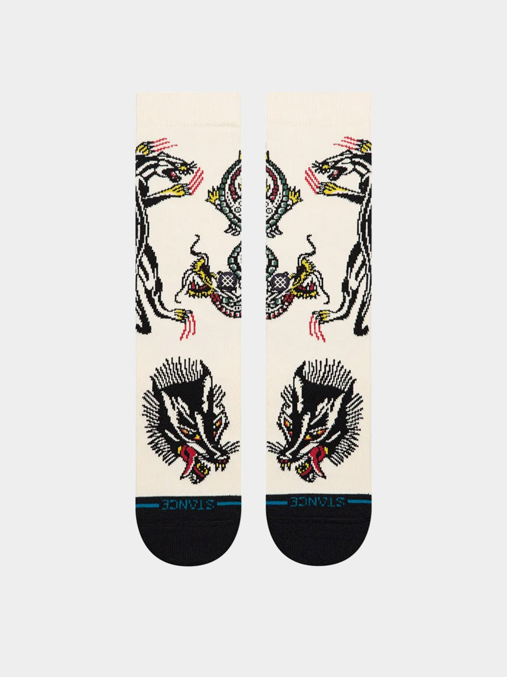 Stance Socks Battle Crew (cream)