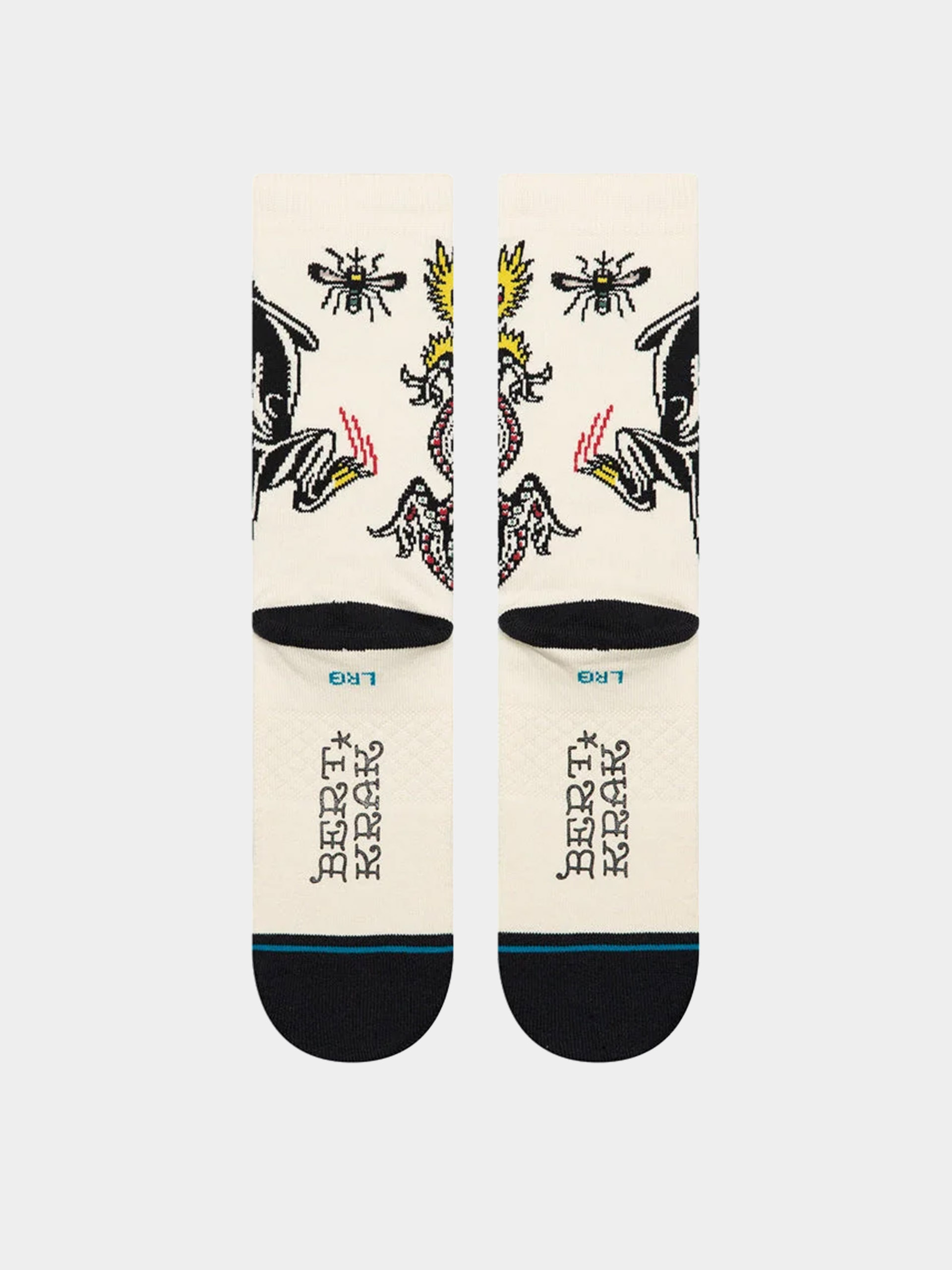 Stance Socks Battle Crew (cream)