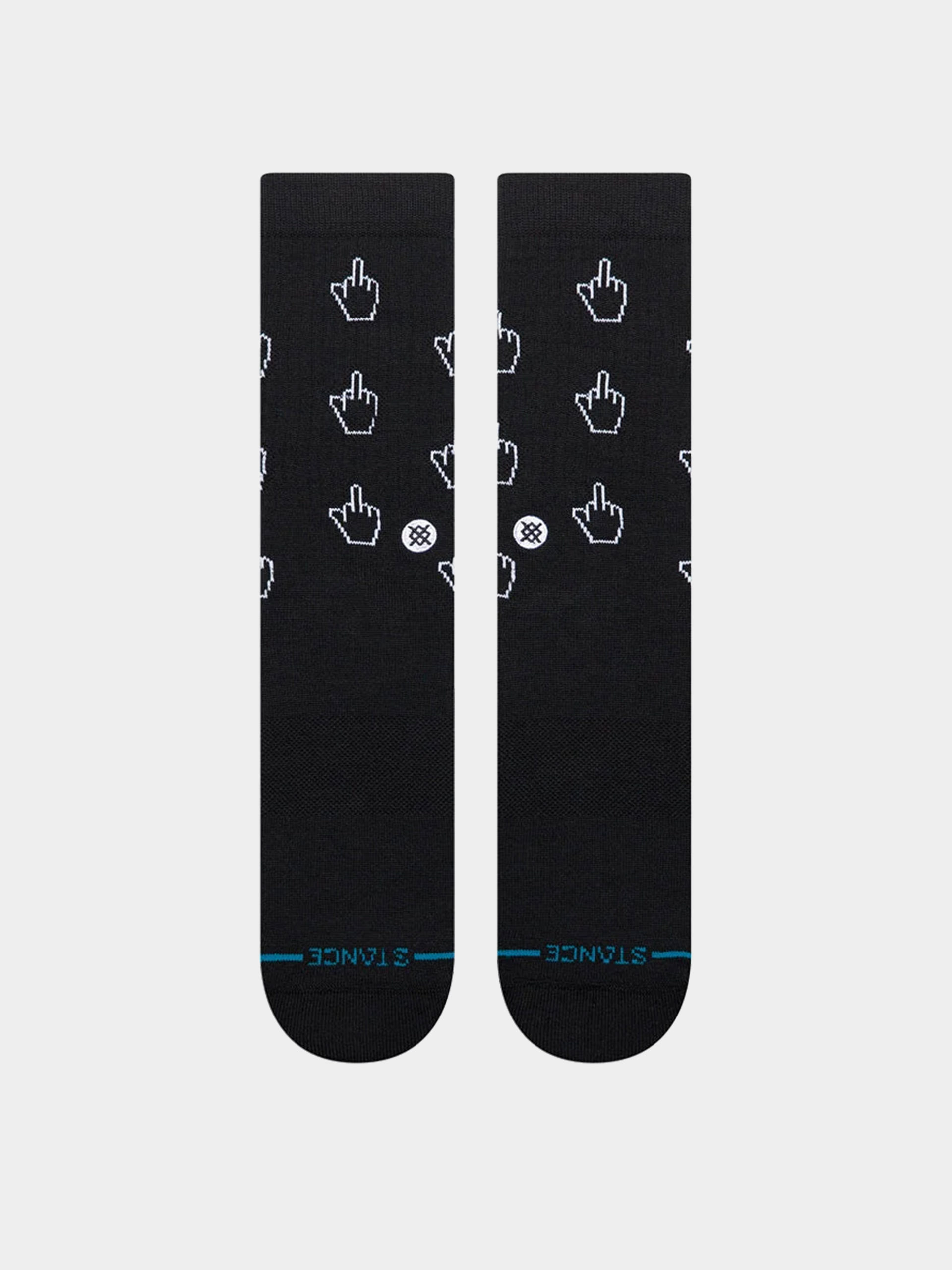 Stance Socken Cursor Crew (black)