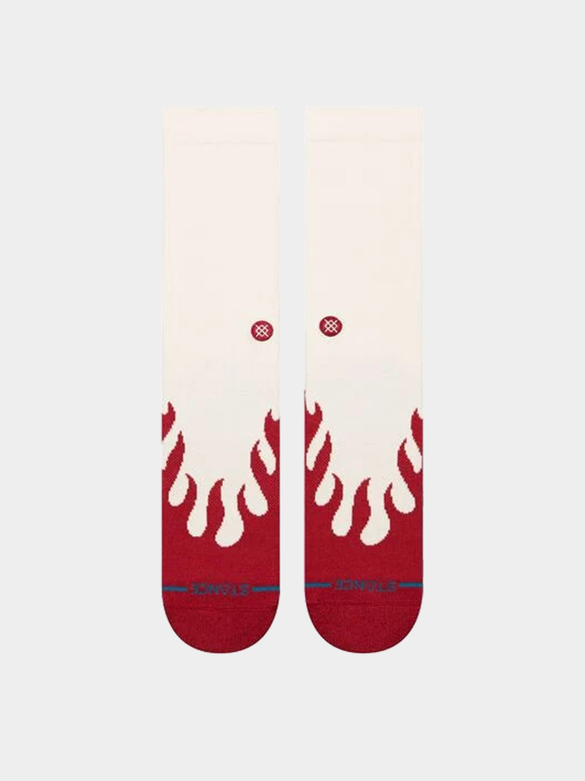 Stance Socken Heating Up Crew (red)