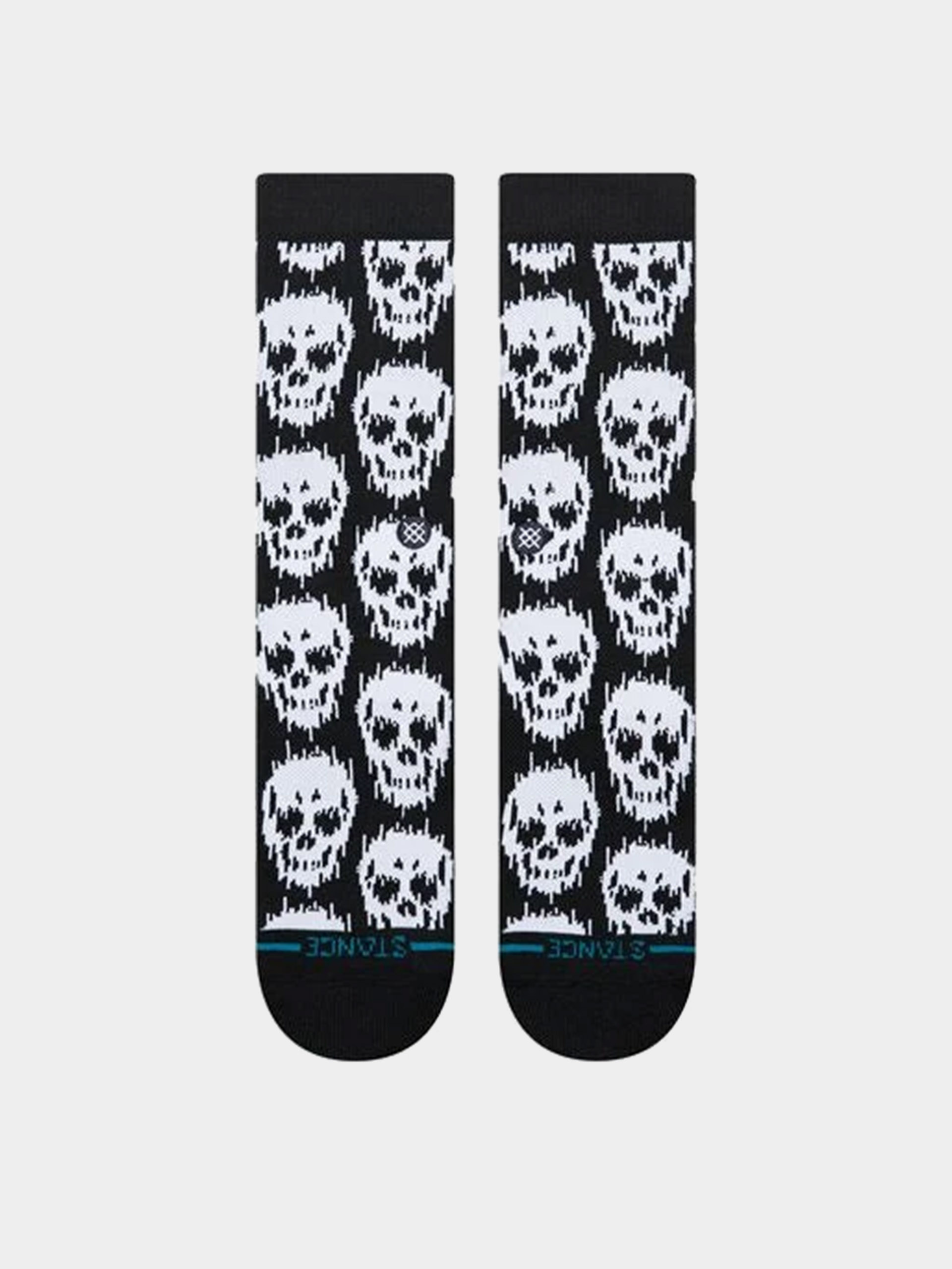 Stance Socks Static Skull Crew (black)