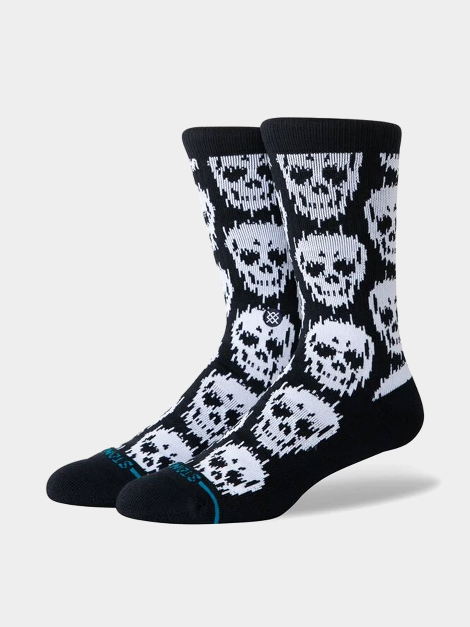 Stance Socks Static Skull Crew (black)