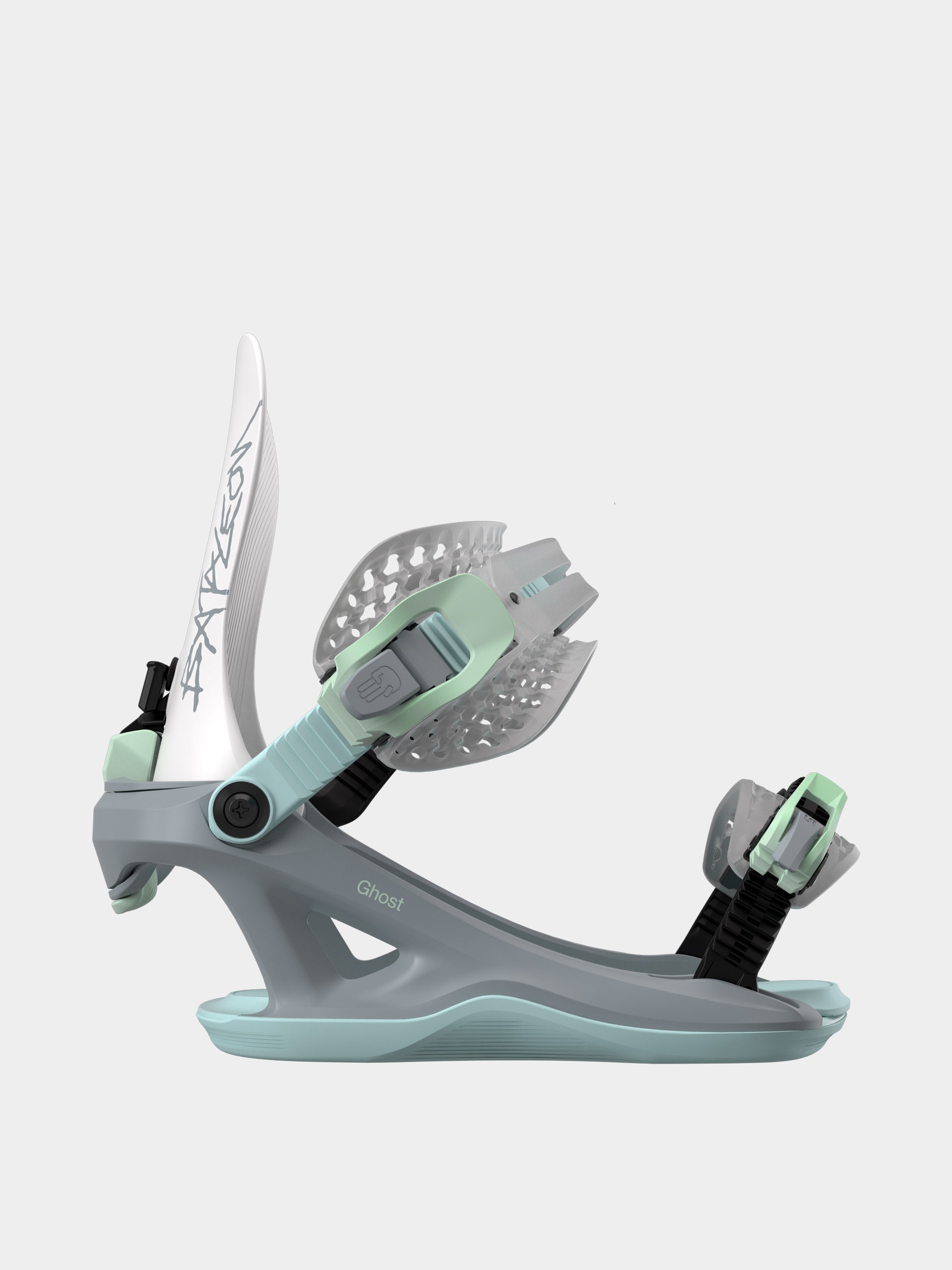 Damen Bataleon Snowboard Bindung Ghost Fase (gray pistachio)