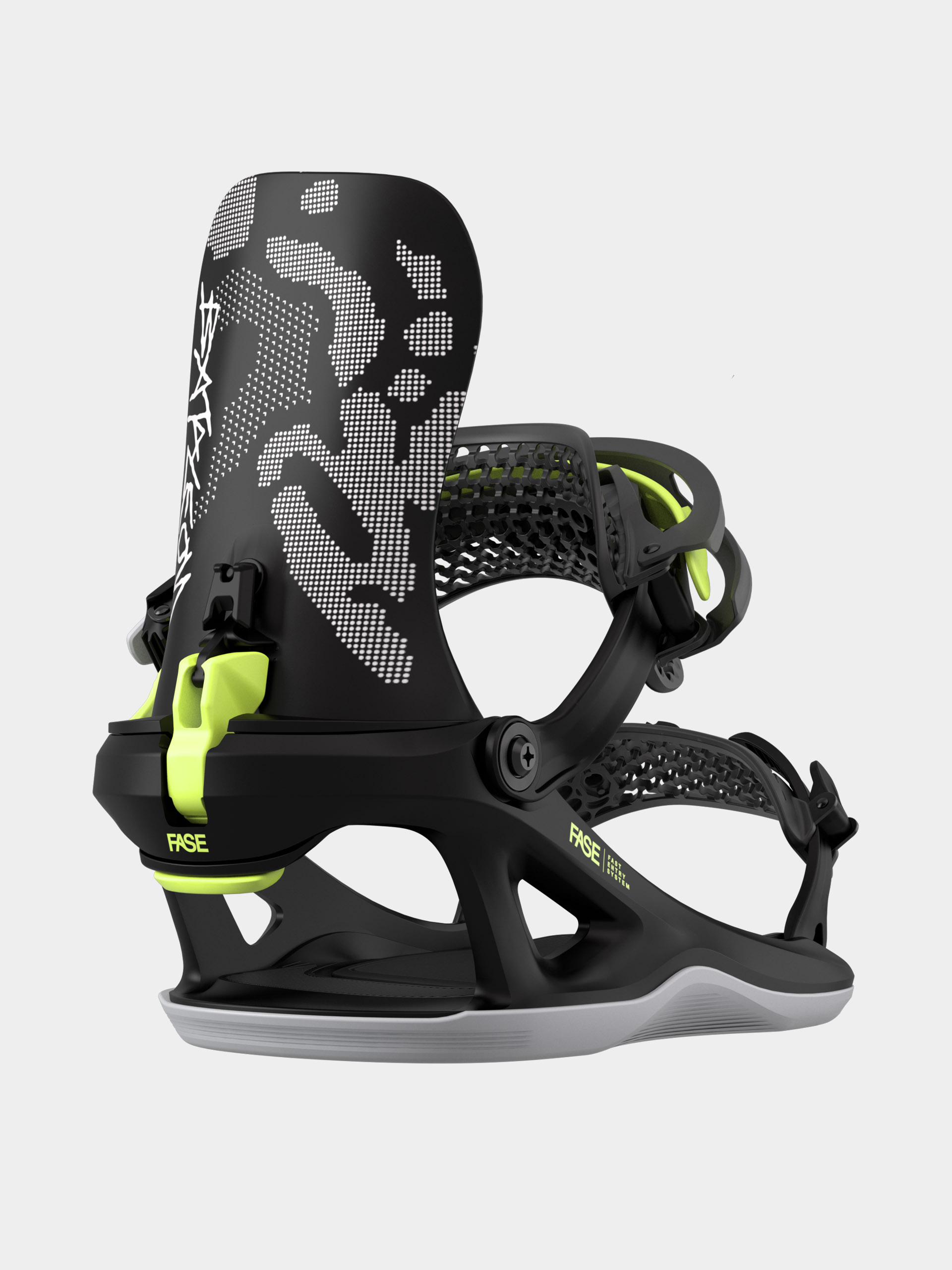 Mens Bataleon Snowboard bindings Ghost Fase (black camo)