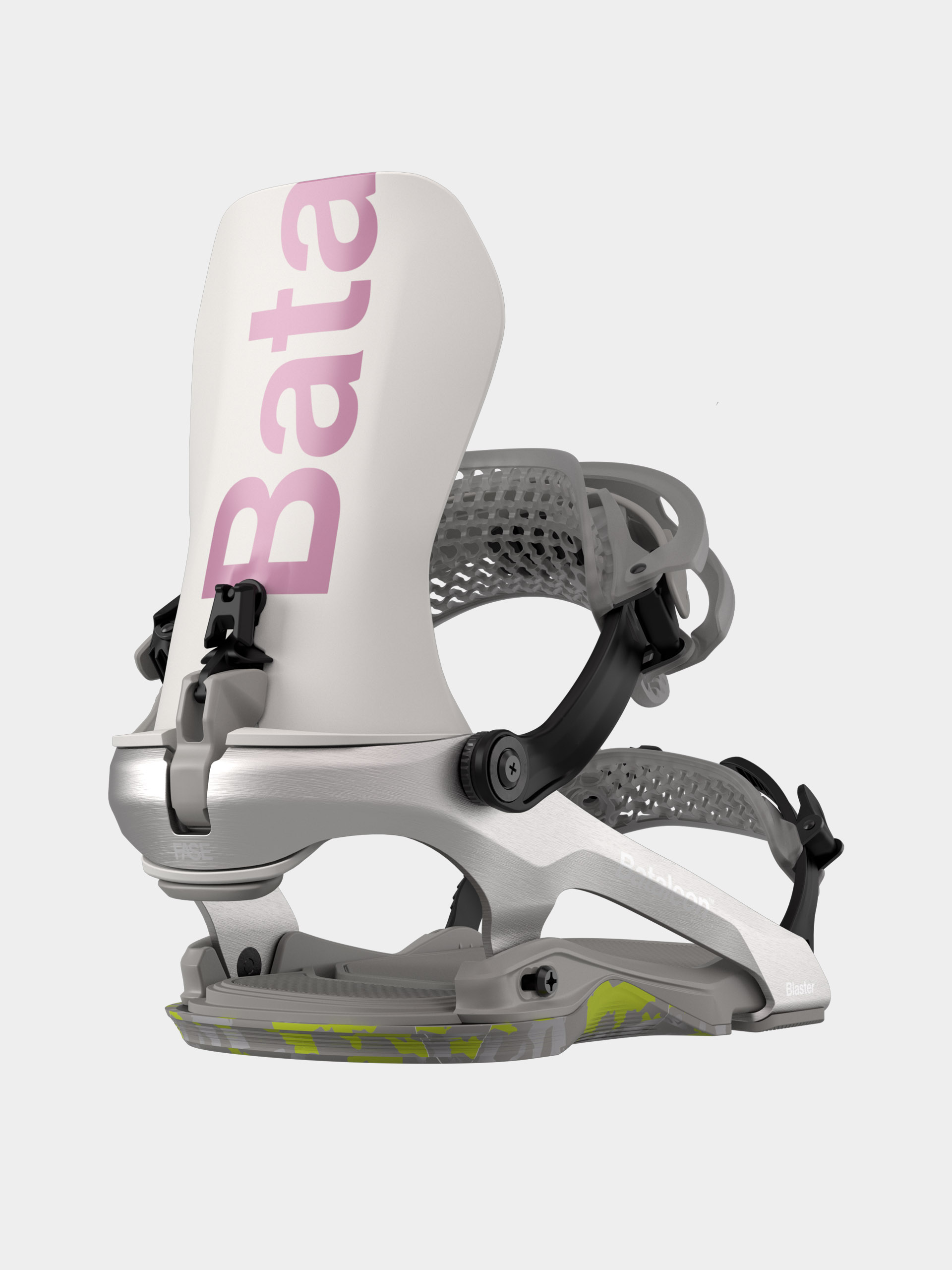 Womens Bataleon Snowboard bindings Blaster Aw Fase (metal gray)