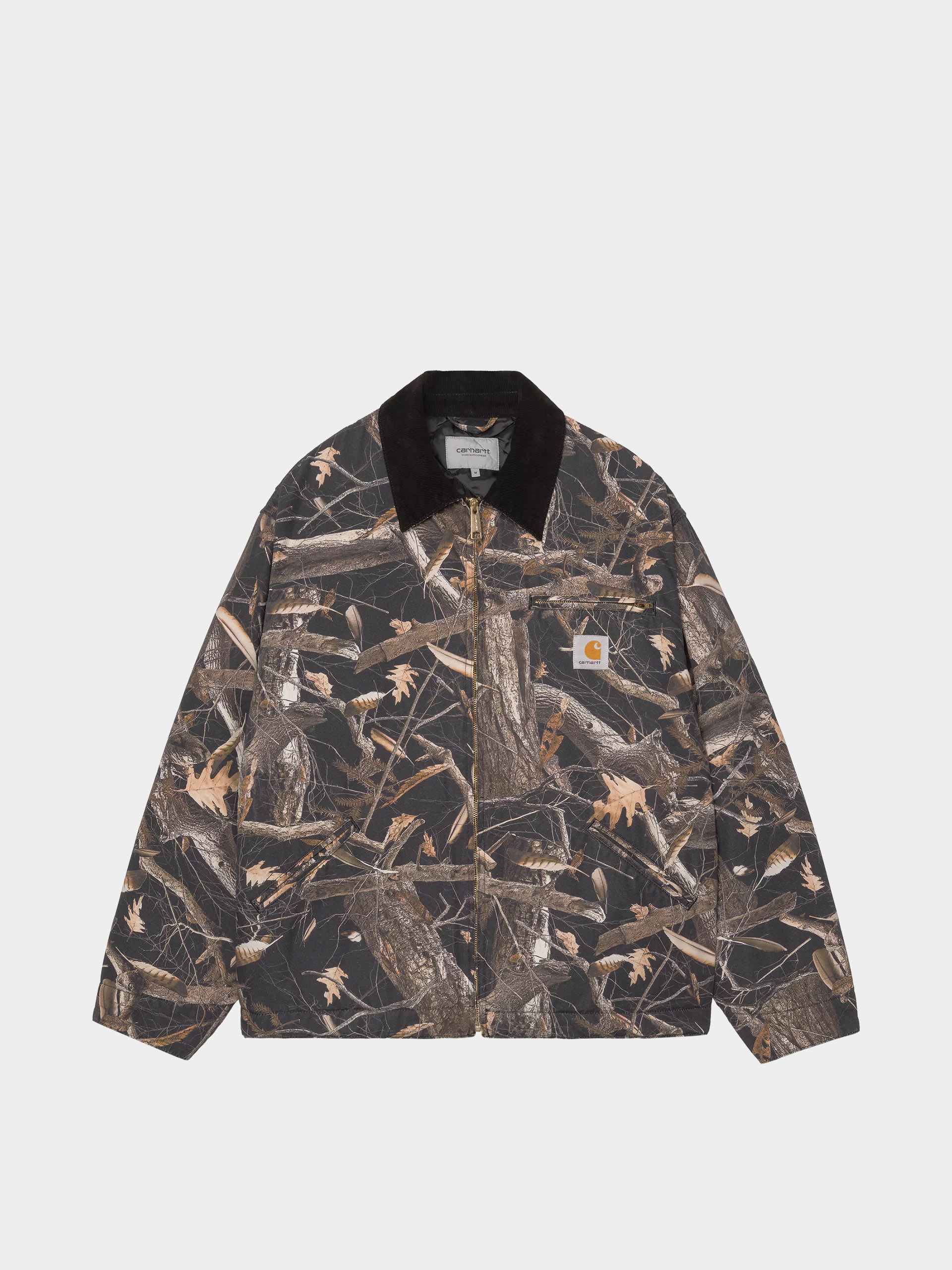 Carhartt WIP Jacke OG Detroit (camo feather tree black/black/heavy stone wash)