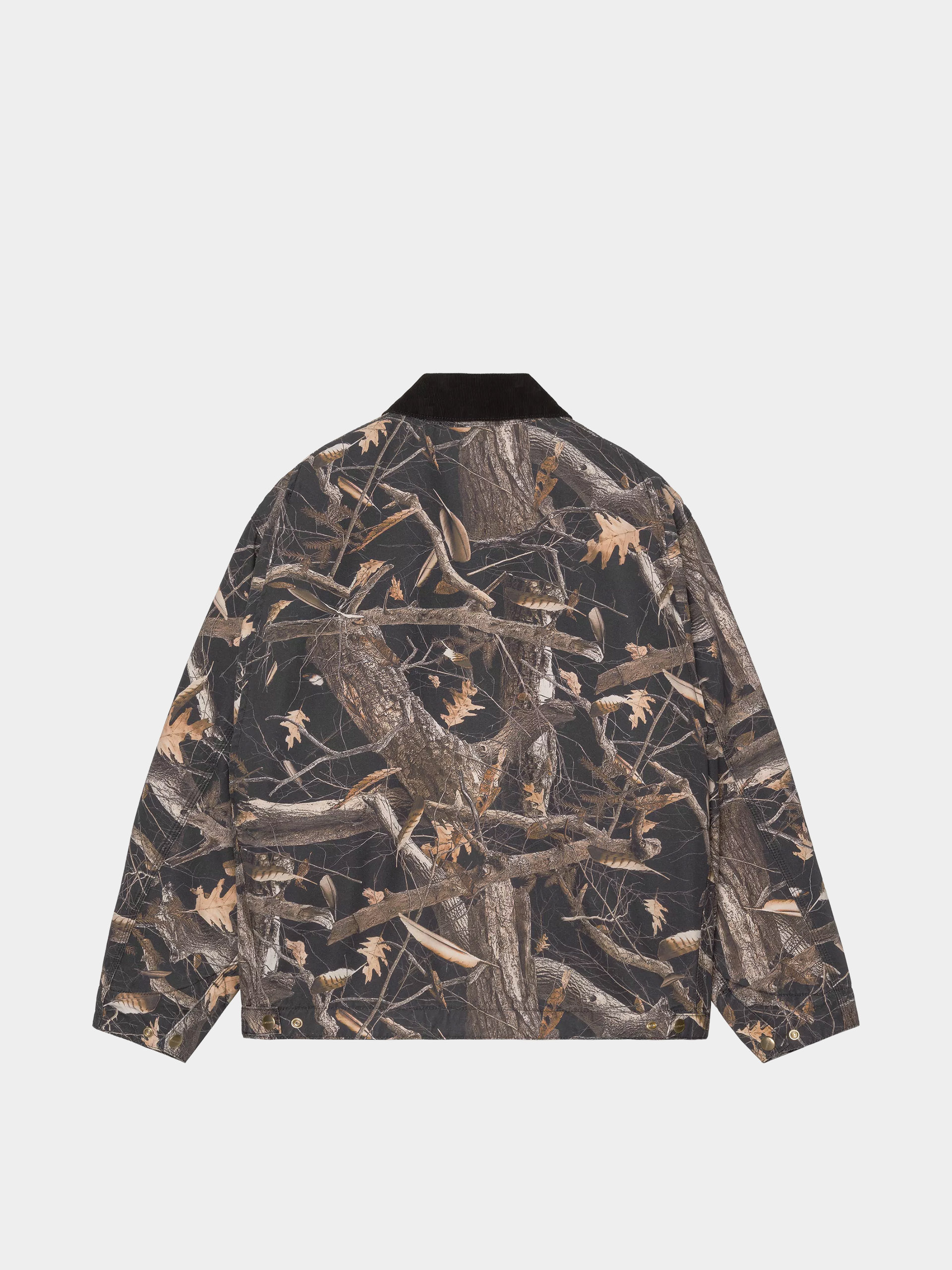 Carhartt WIP Jacket OG Detroit (camo feather tree black/black/heavy stone wash)