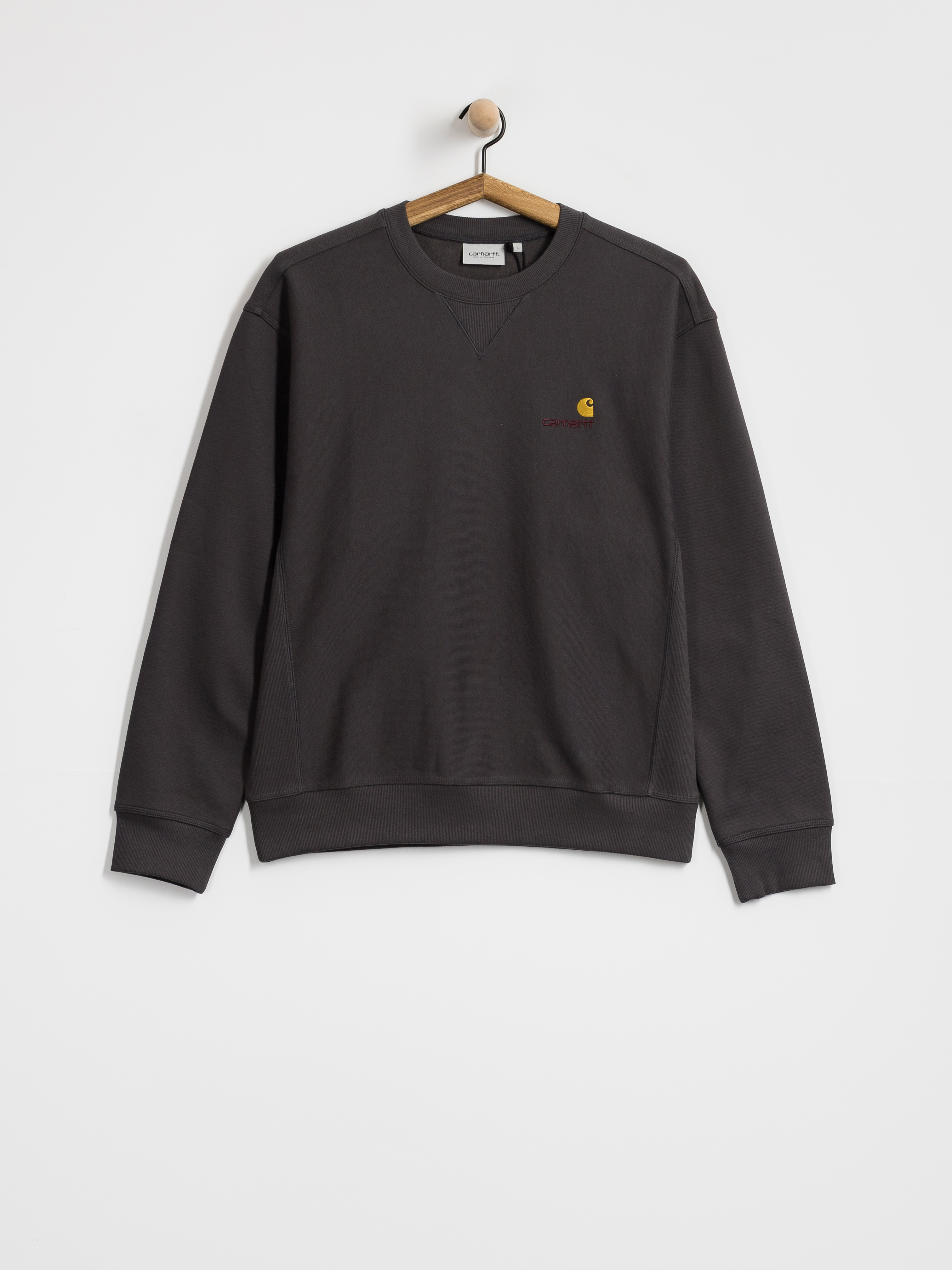 Carhartt WIP Sweatshirt American Script (graphite)