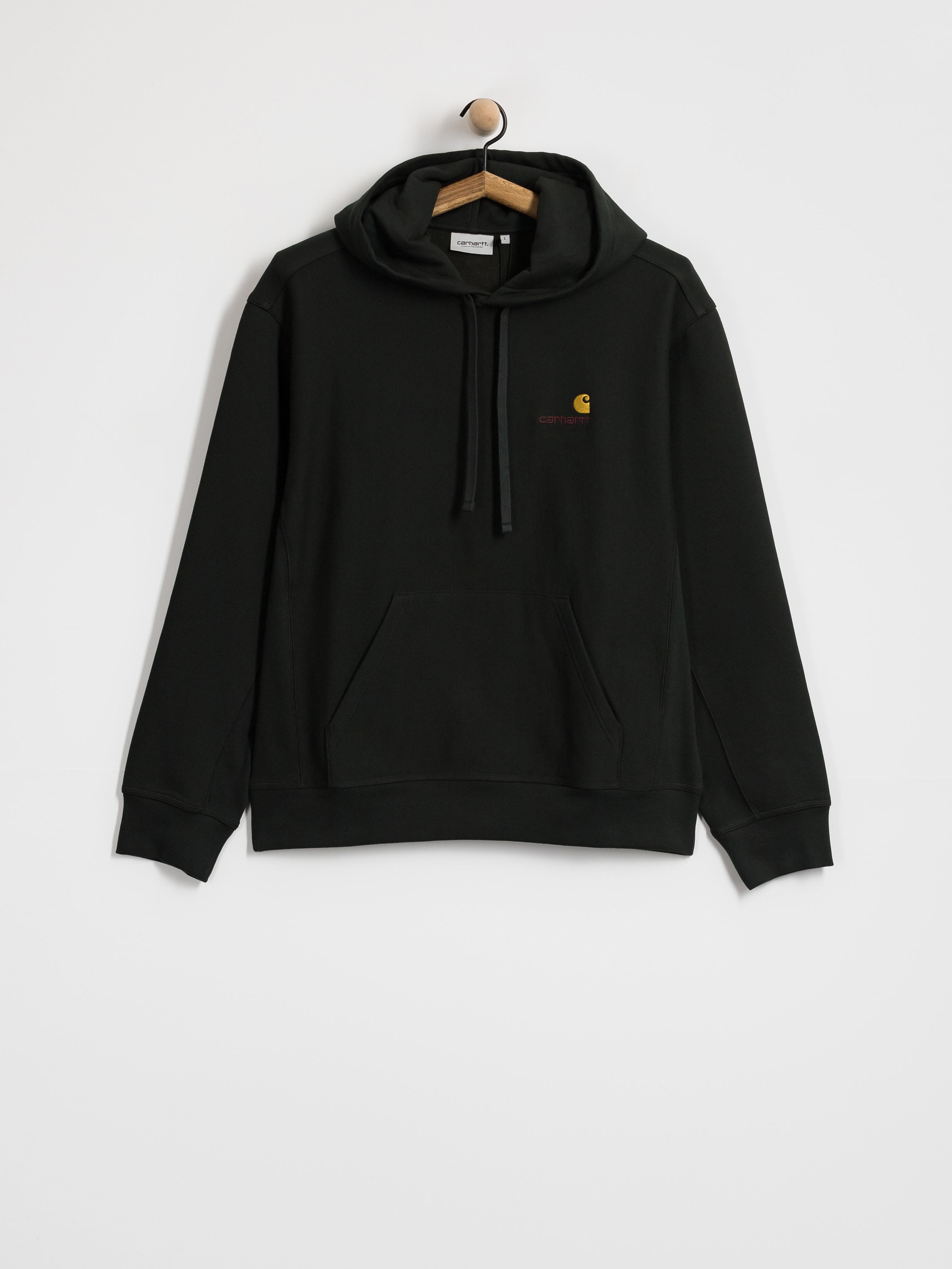 Carhartt WIP Hoodie American Script HD (raven)