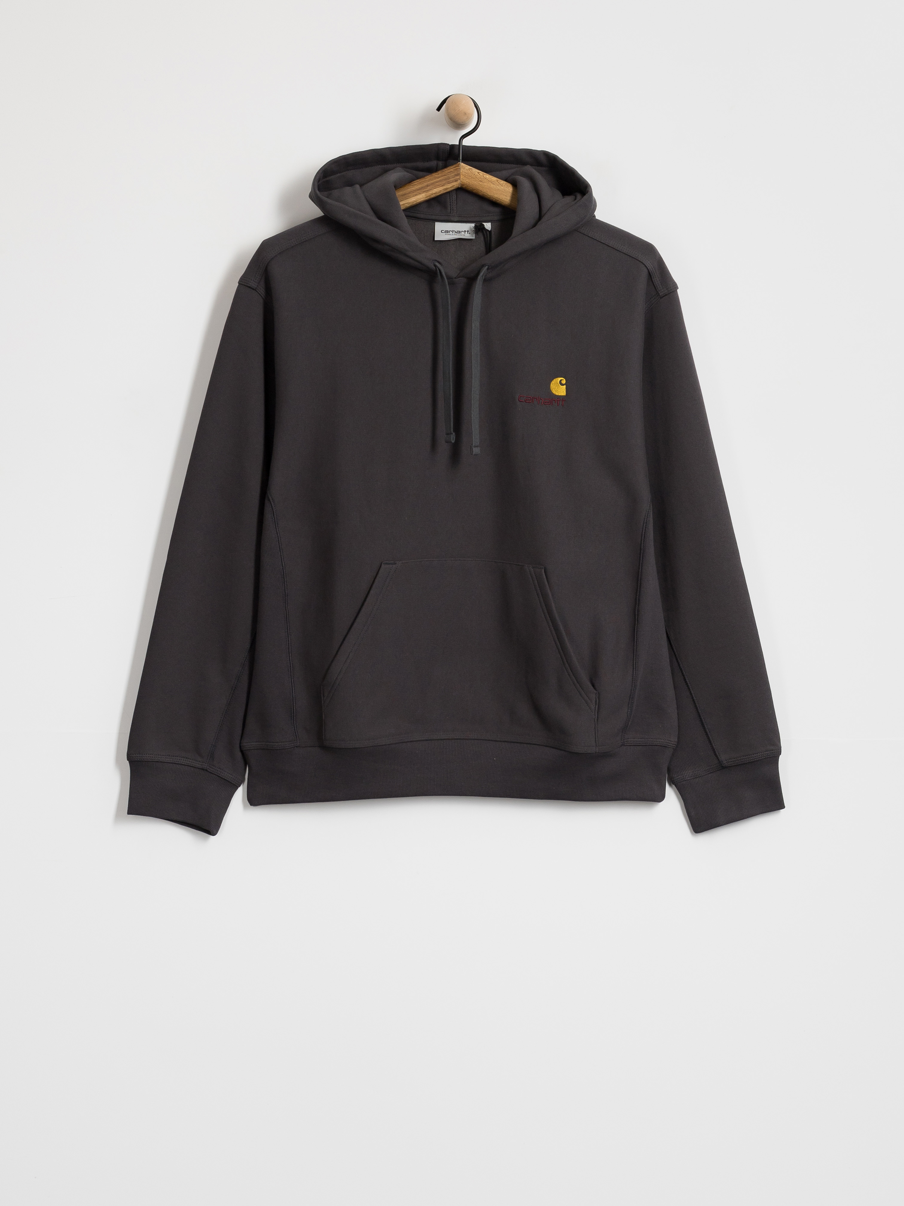 Carhartt WIP Hoodie American Script HD (graphite)