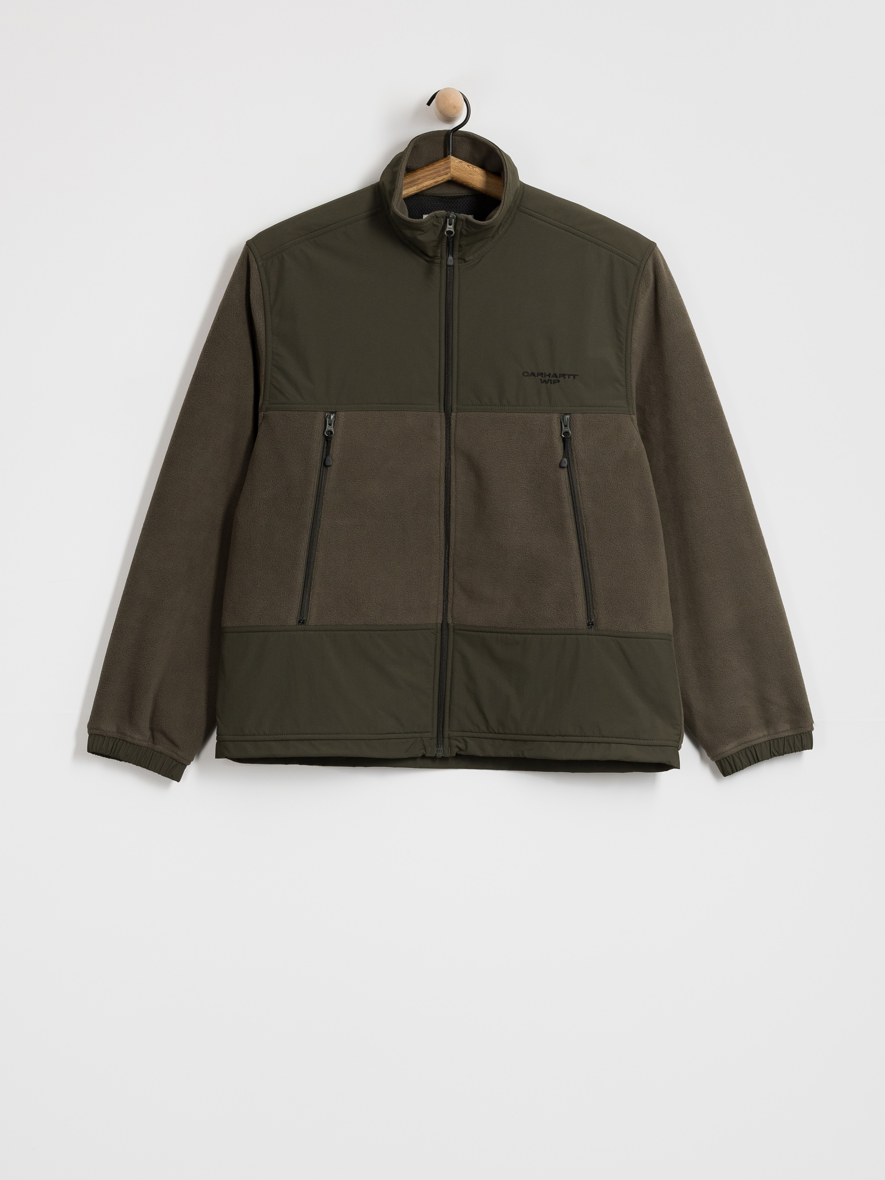 Carhartt WIP Fleece Jacke Edmore (cypress/black)