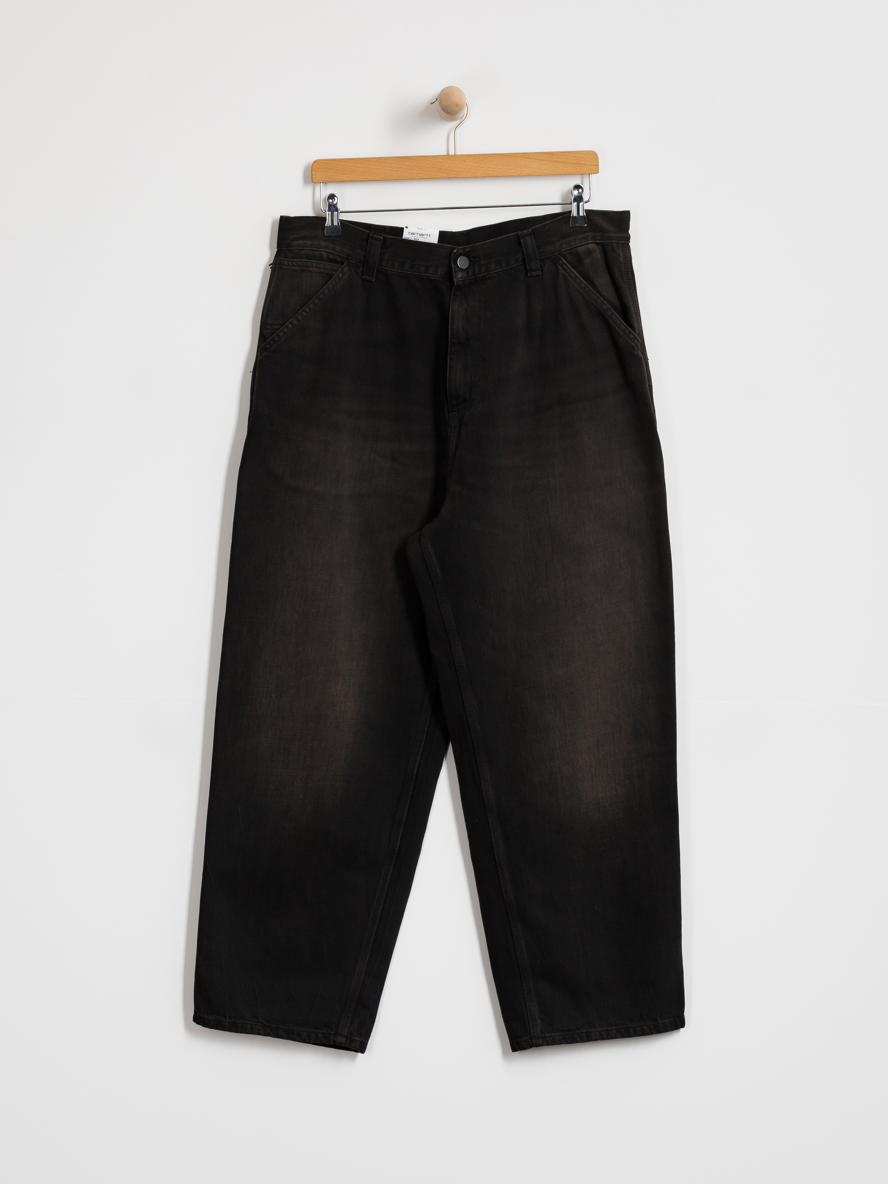 Carhartt WIP Hose OG Single Knee (black/tobacco used wash)