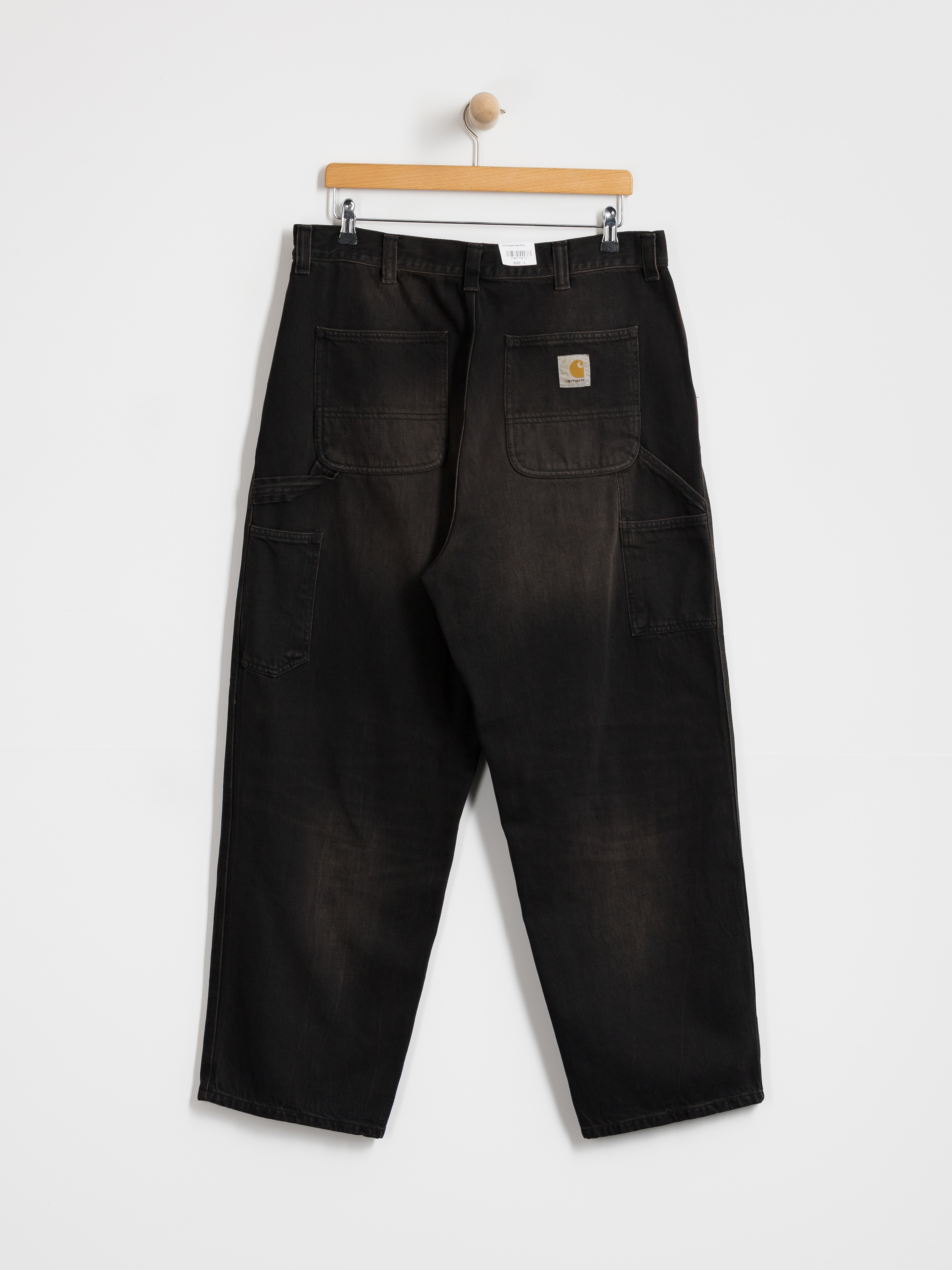 Carhartt WIP Hose OG Single Knee (black/tobacco used wash)