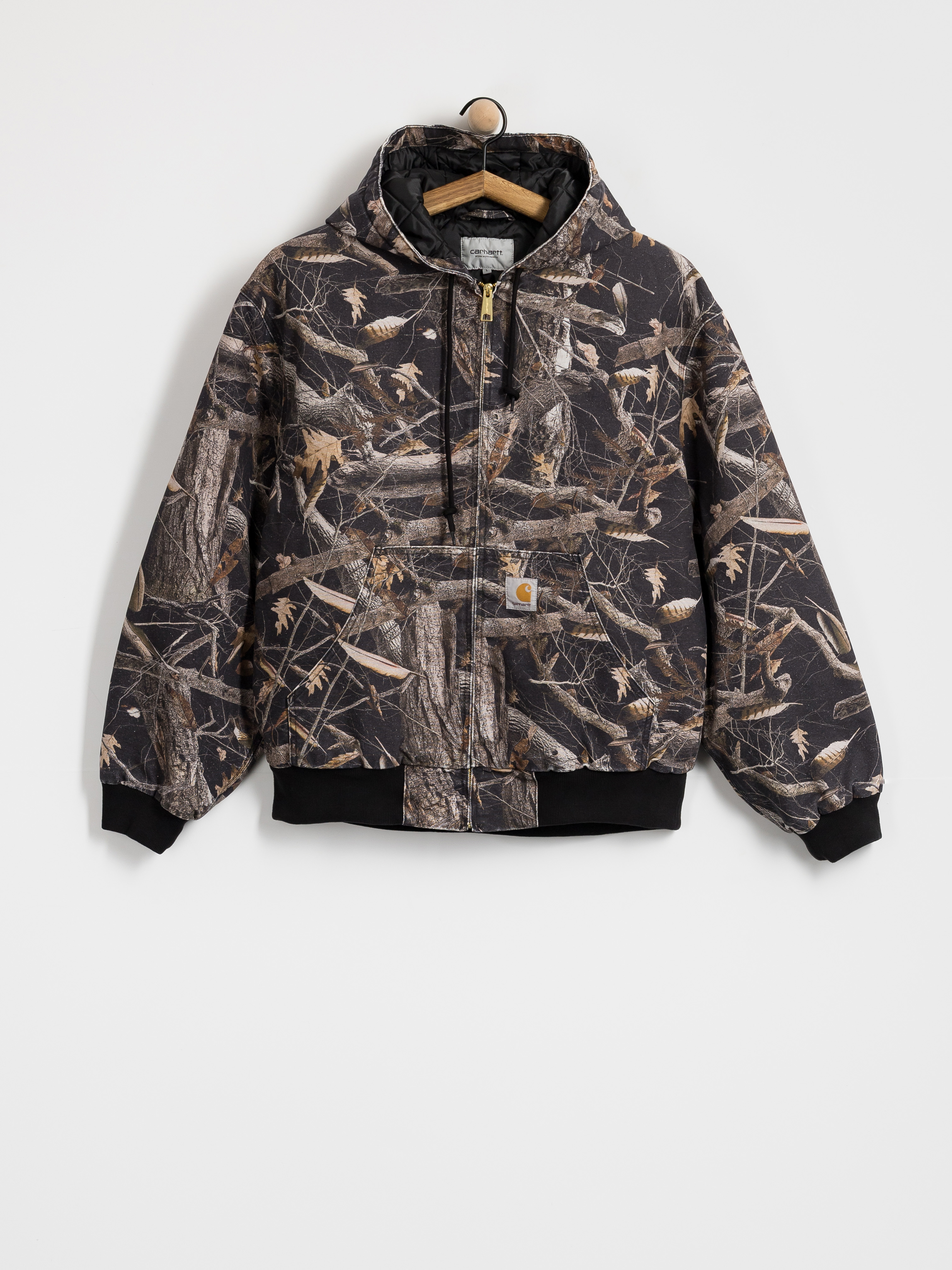 Carhartt WIP Jacket OG Active (camo feather tree black/heavy stone wash)