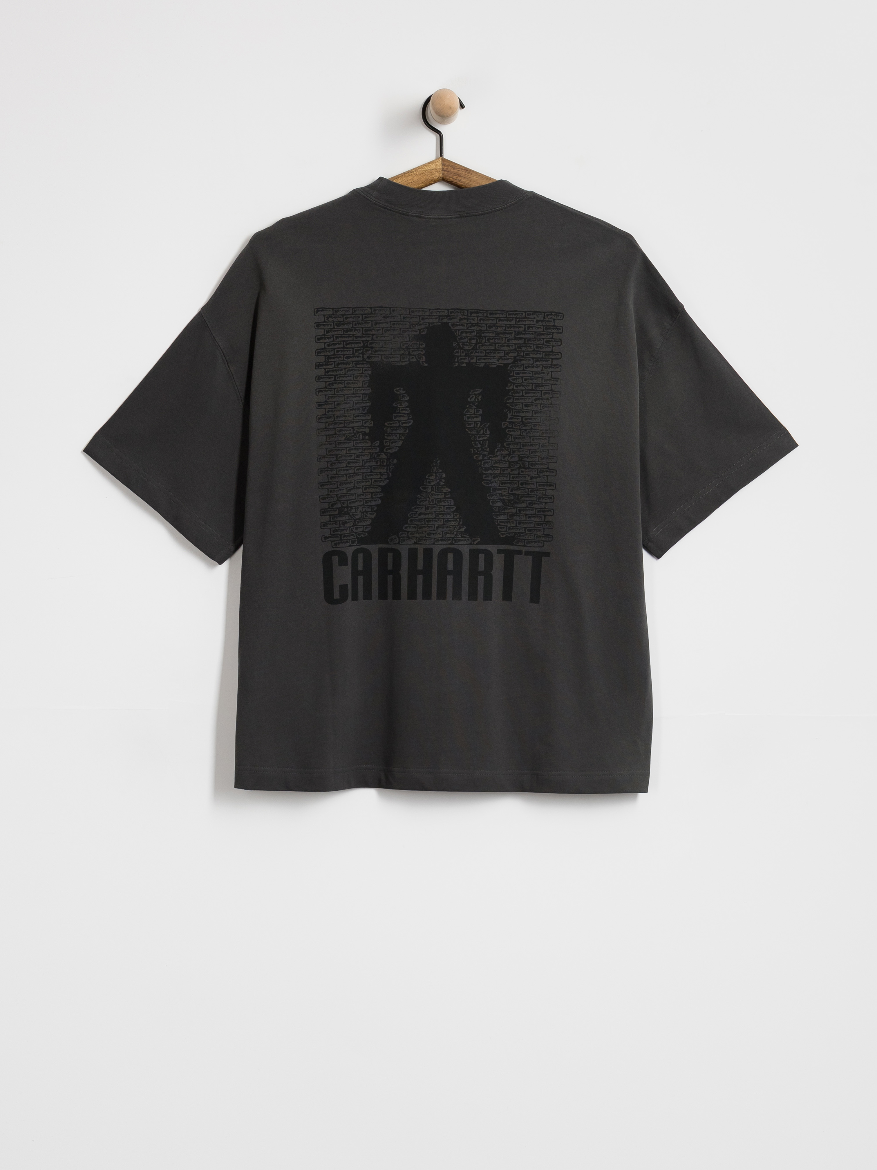 Carhartt WIP T-Shirt Bricky Man (soot/stone dyed)
