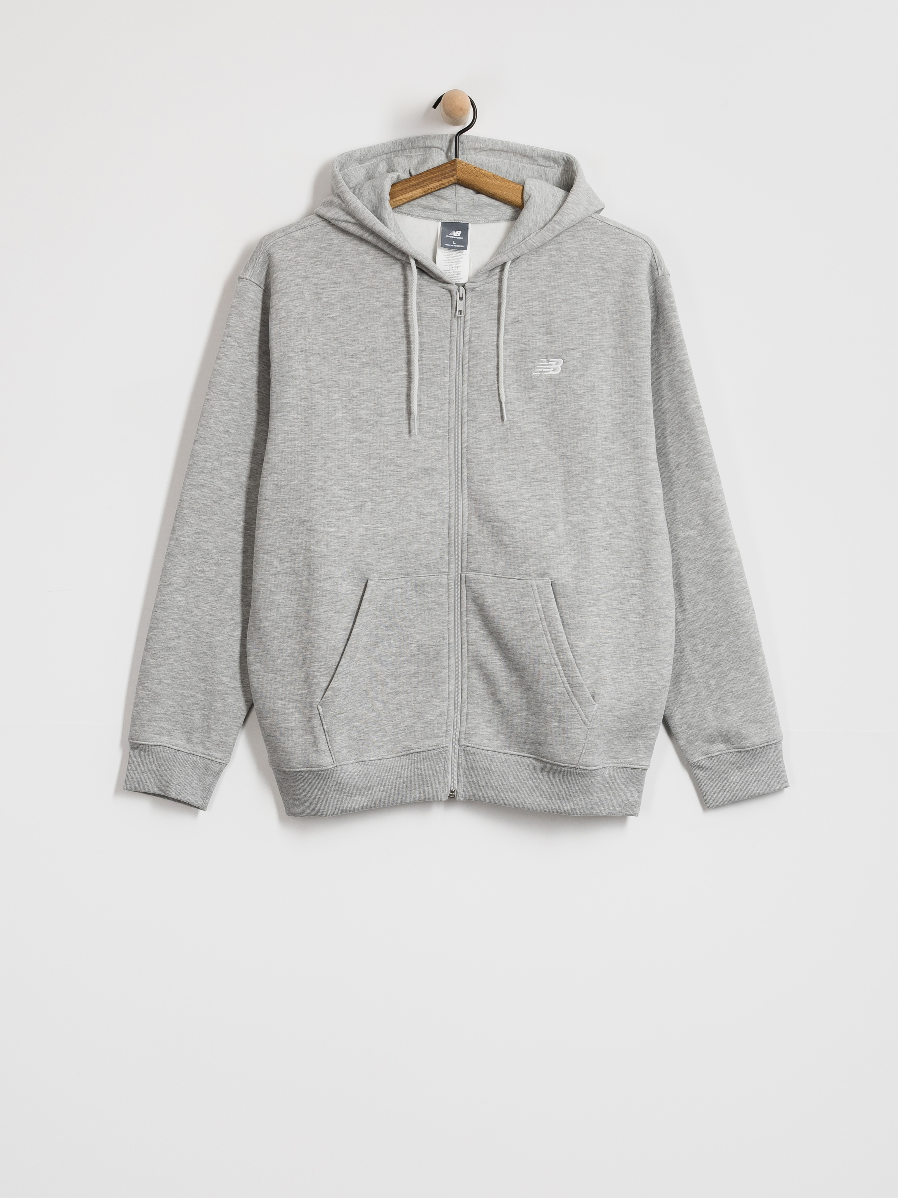 New Balance Sport Essentials Logo ZHD Hoodie (athletic grey)