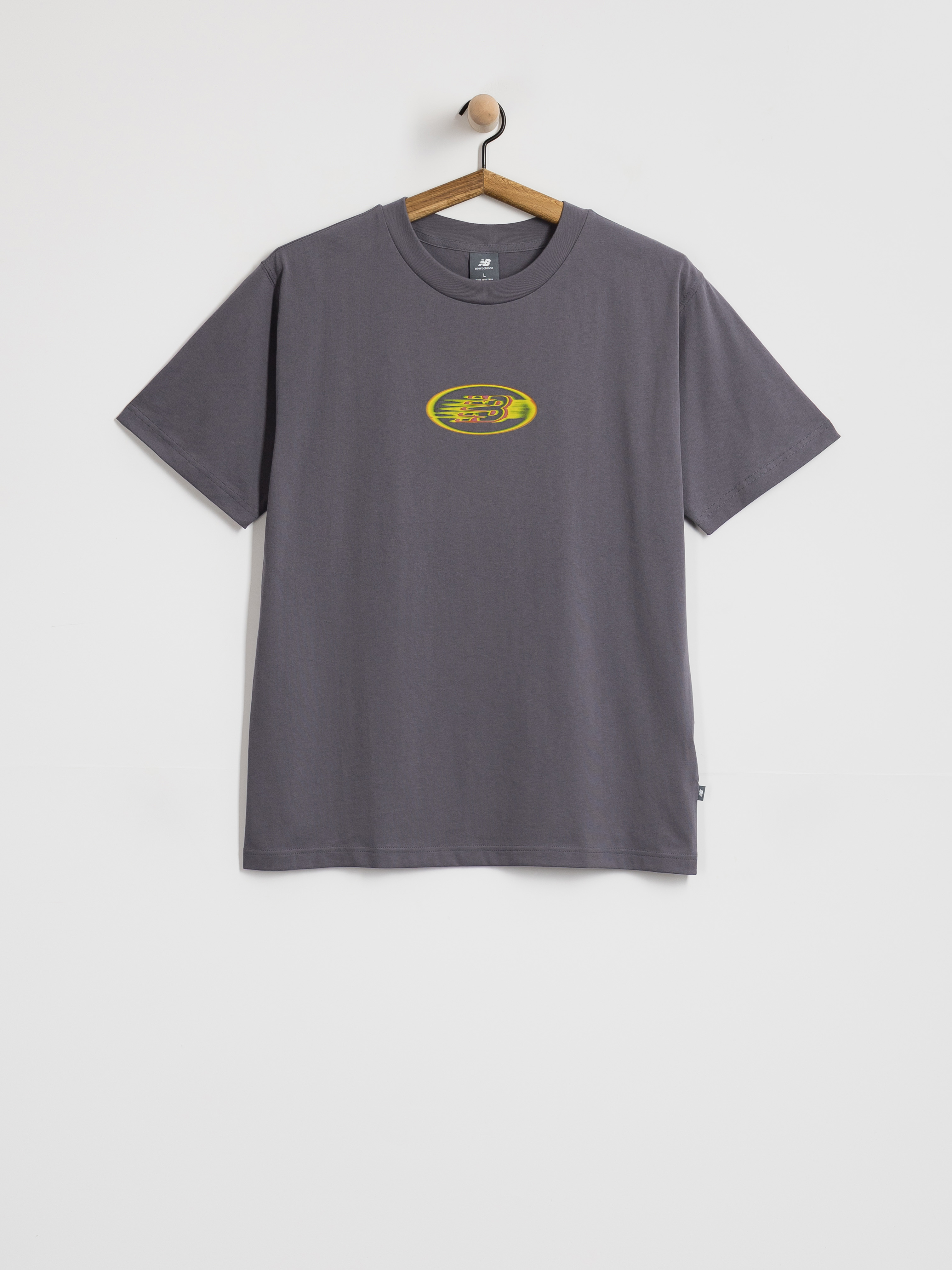 New Balance Heat Map Brand T-Shirt (neptune grey)