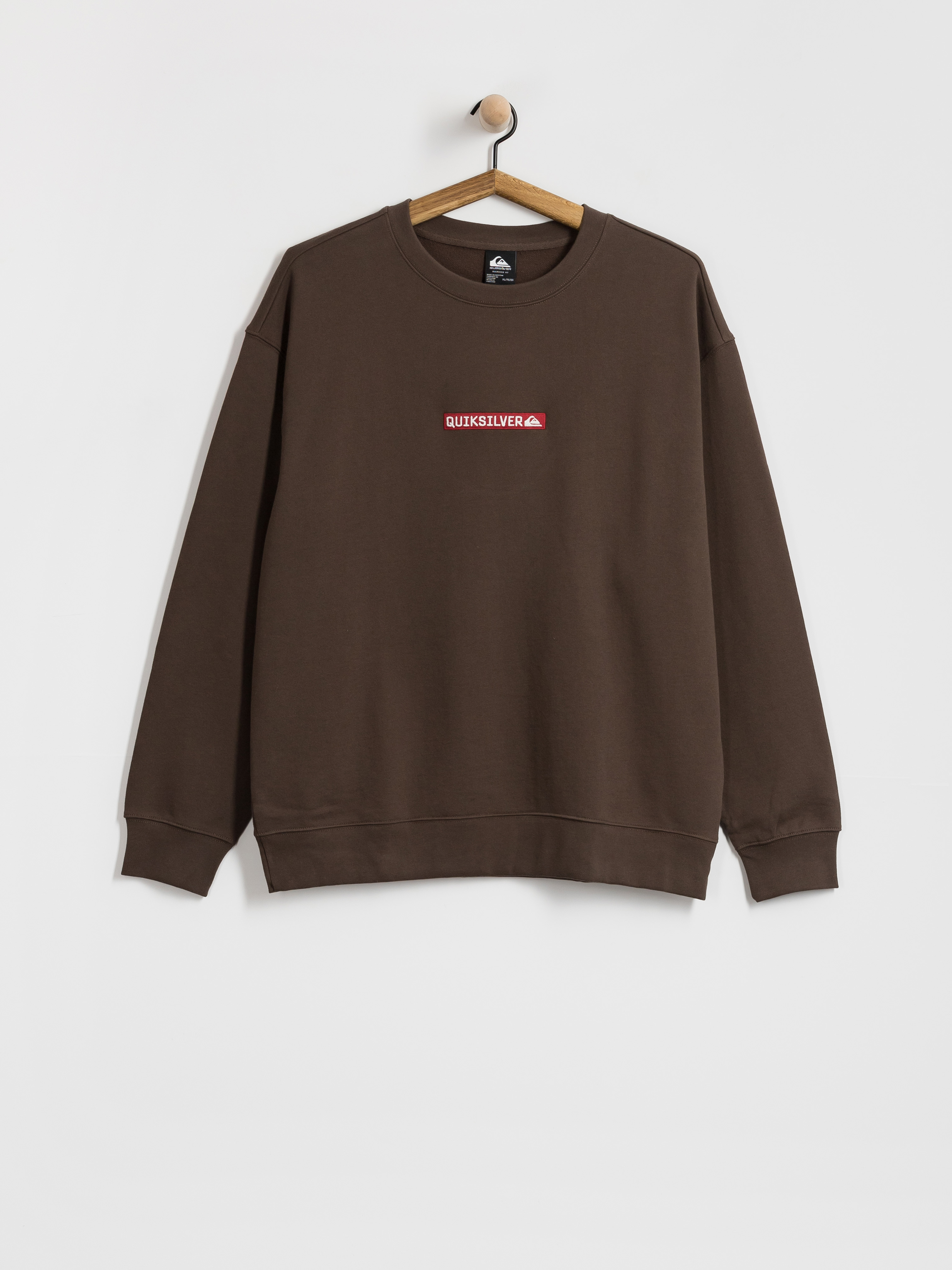 Quiksilver Dna Crew Sweatshirt (chocolate brown)