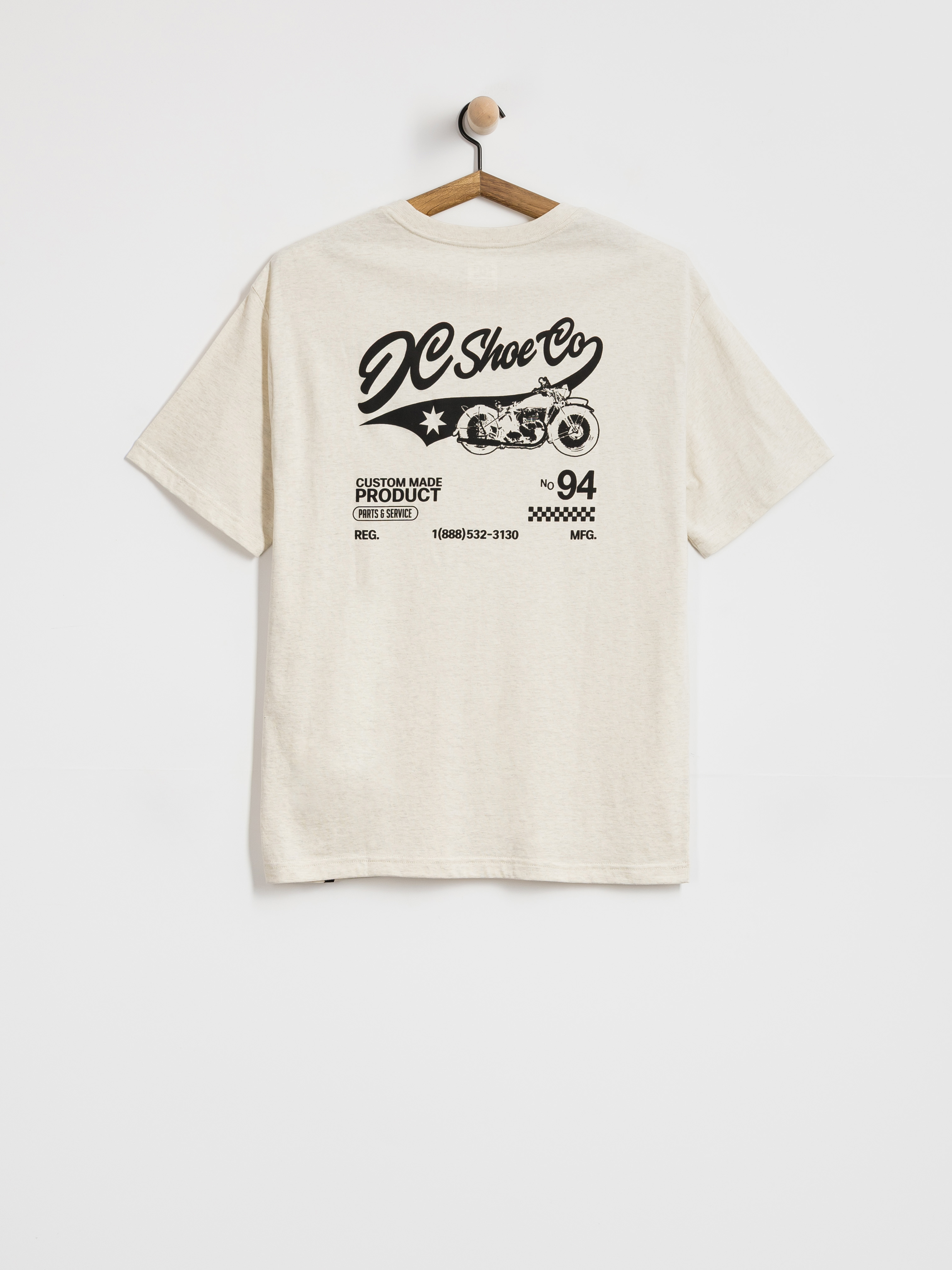 DC Chopper Hss T-Shirt (oatmeal heather)