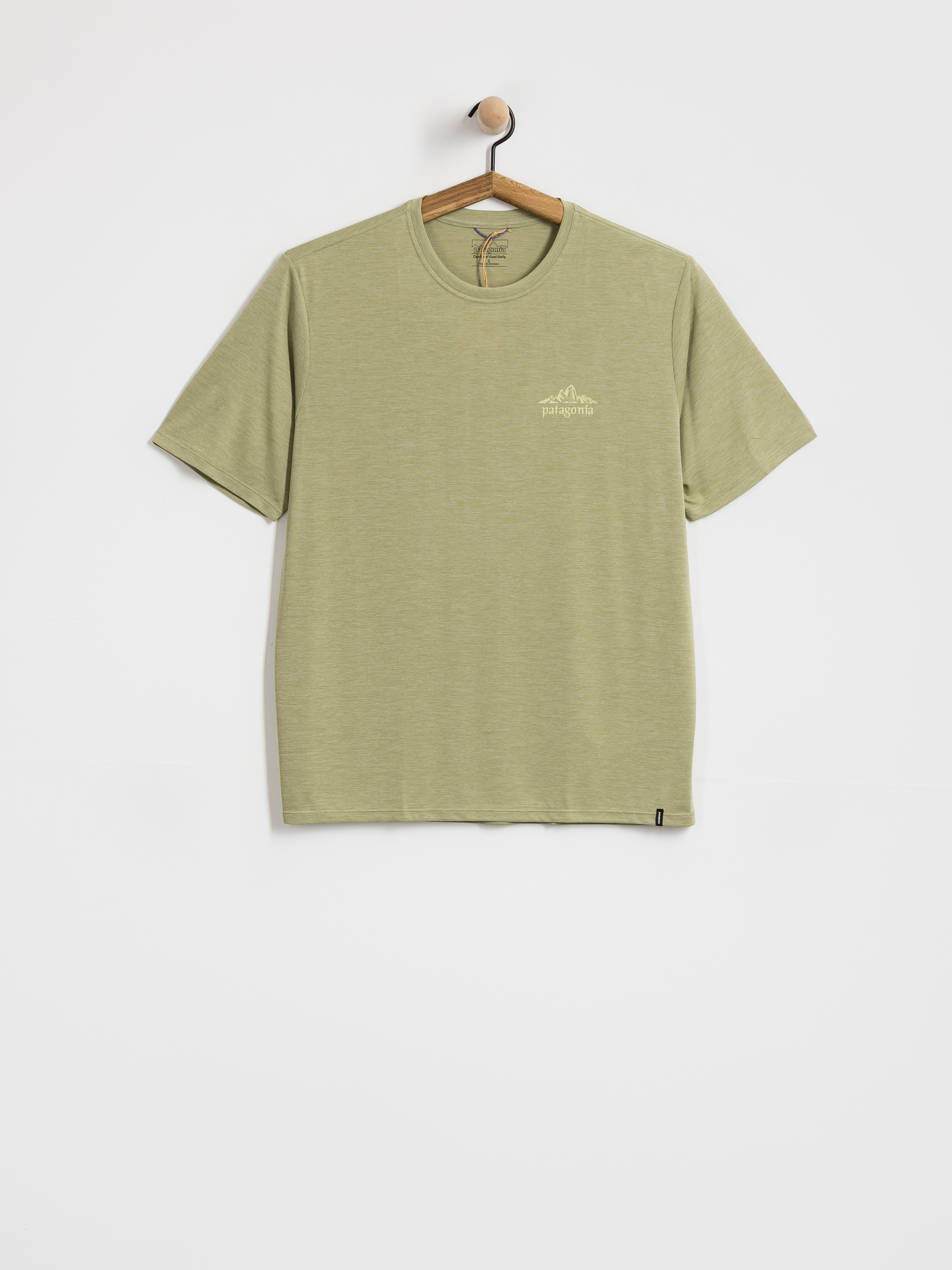 Patagonia Cap Cool Daily Cloud Crag T-shirt (gumtree green light gumtree green x dye)