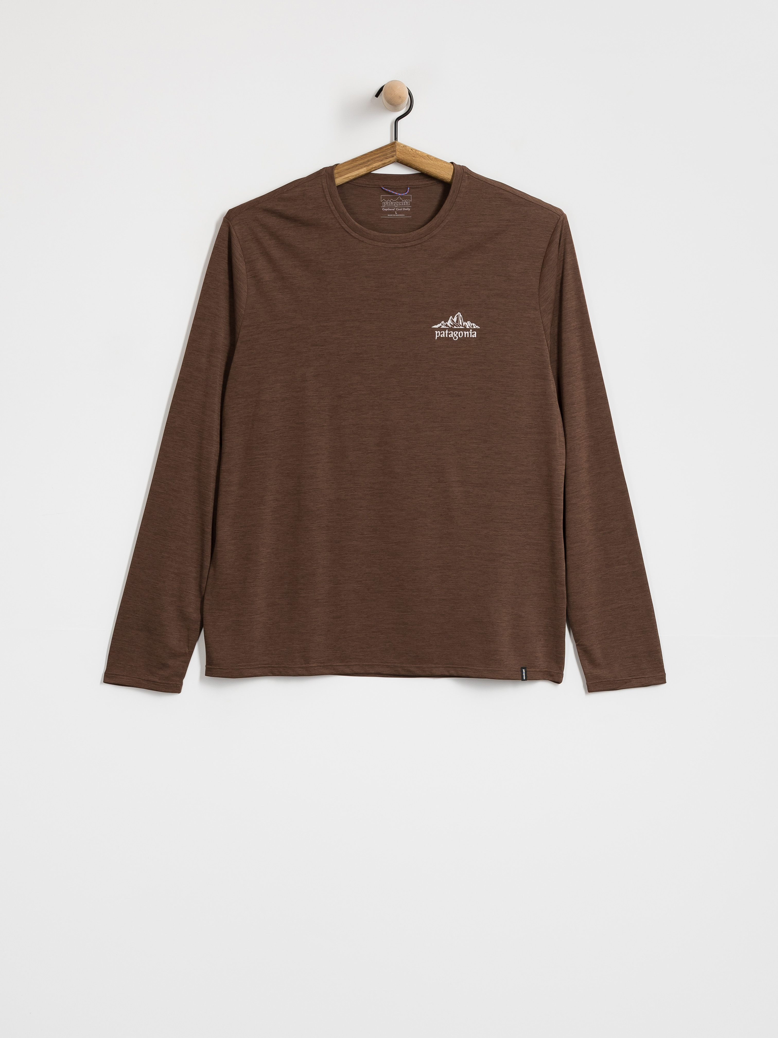 Patagonia Cap Cool Daily Cloud Crag Longsleeve (berm brown light berm brown x dye)
