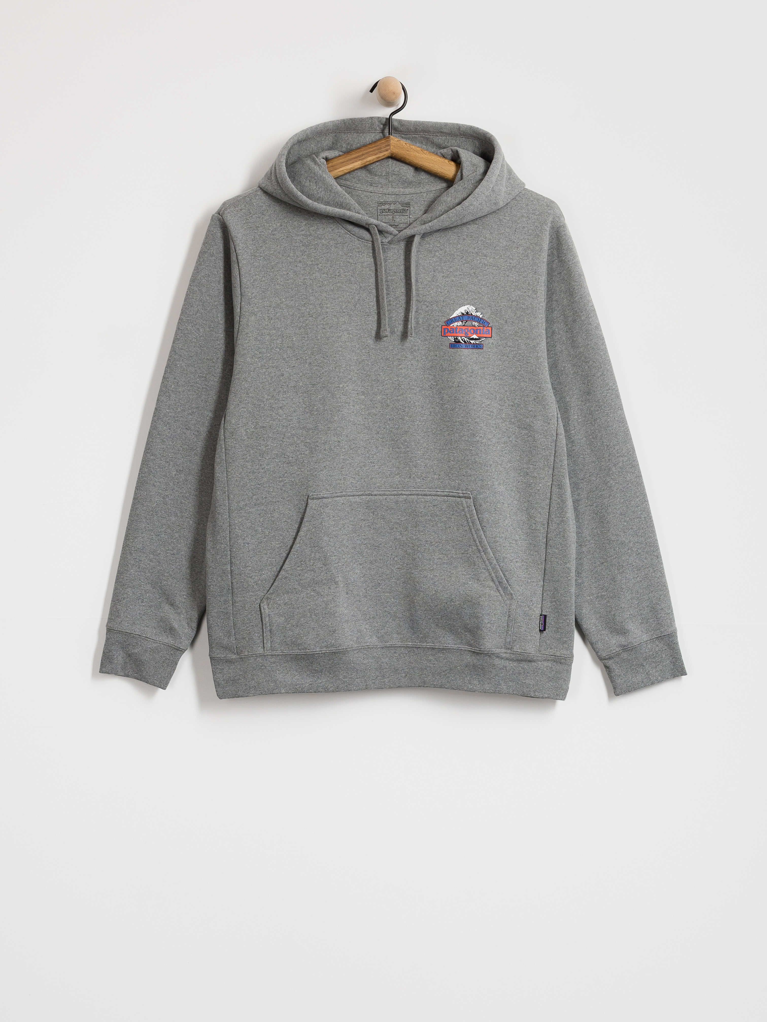 Patagonia Great Waves Uprisal HD Hoodie (gravel heather)