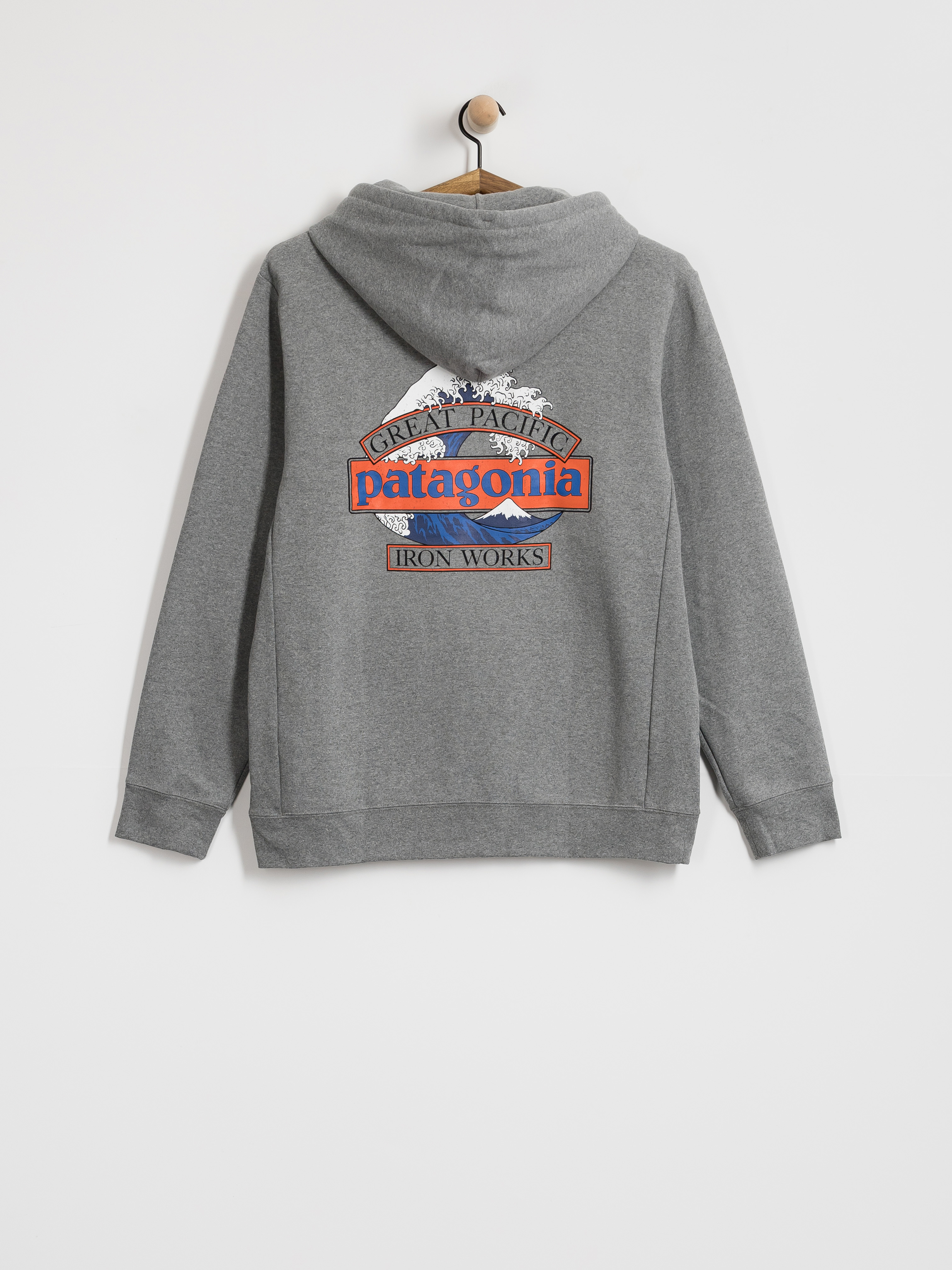 Patagonia Great Waves Uprisal HD Hoodie (gravel heather)