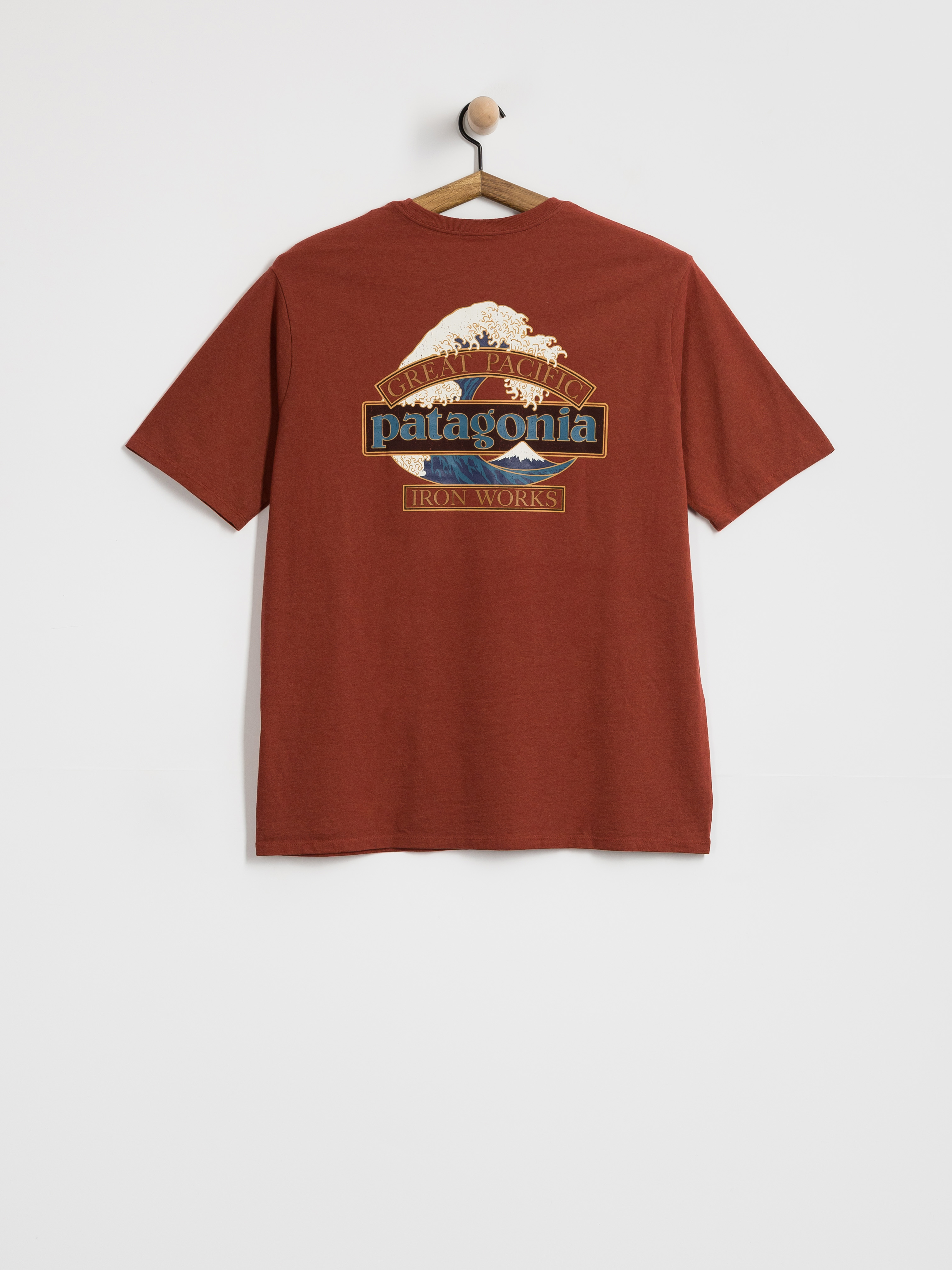 Patagonia Great Waves Responsibili T-Shirt (rusty red)