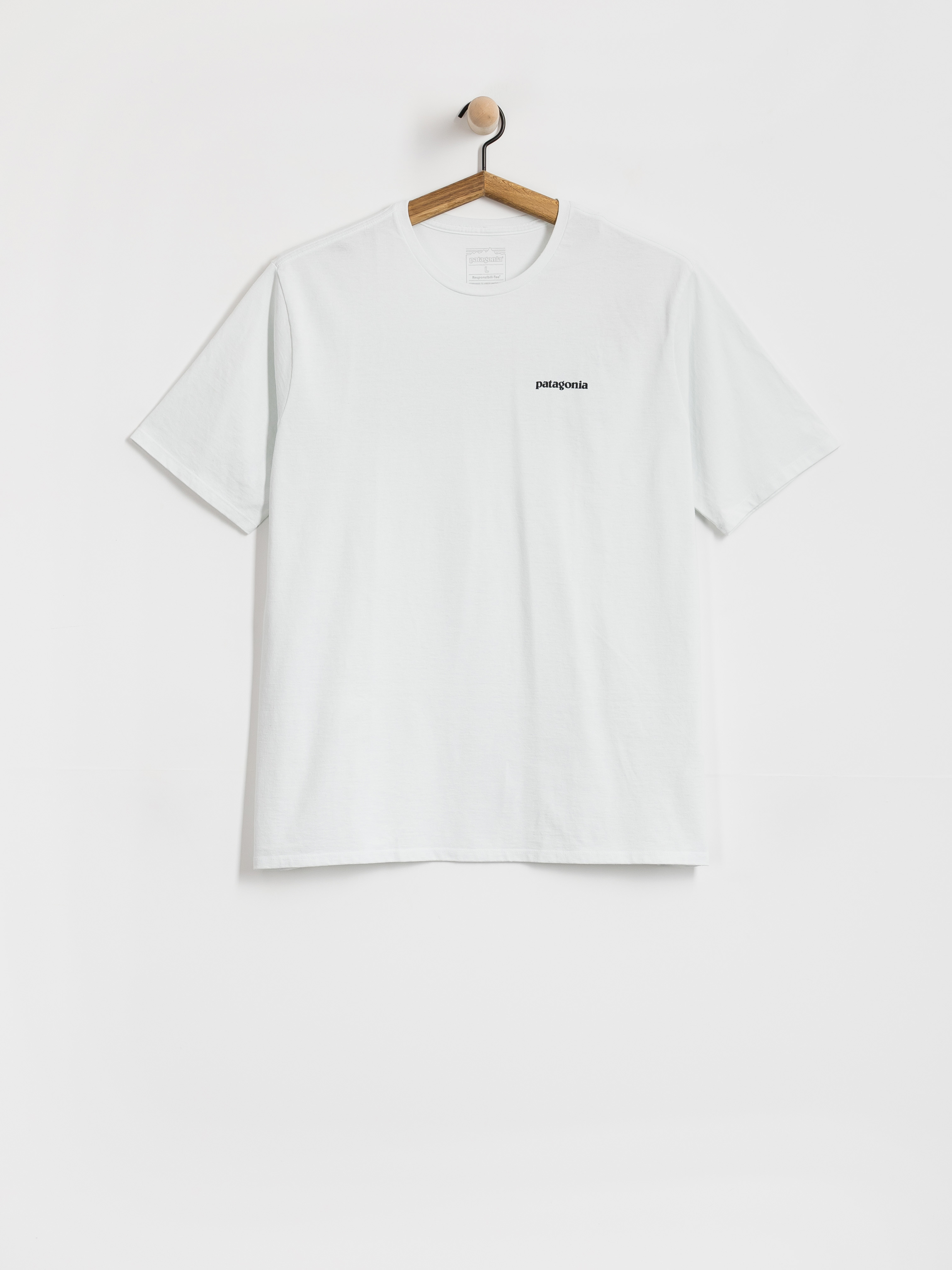 Patagonia P 6 Logo Responsibili T-shirt (fiber white)