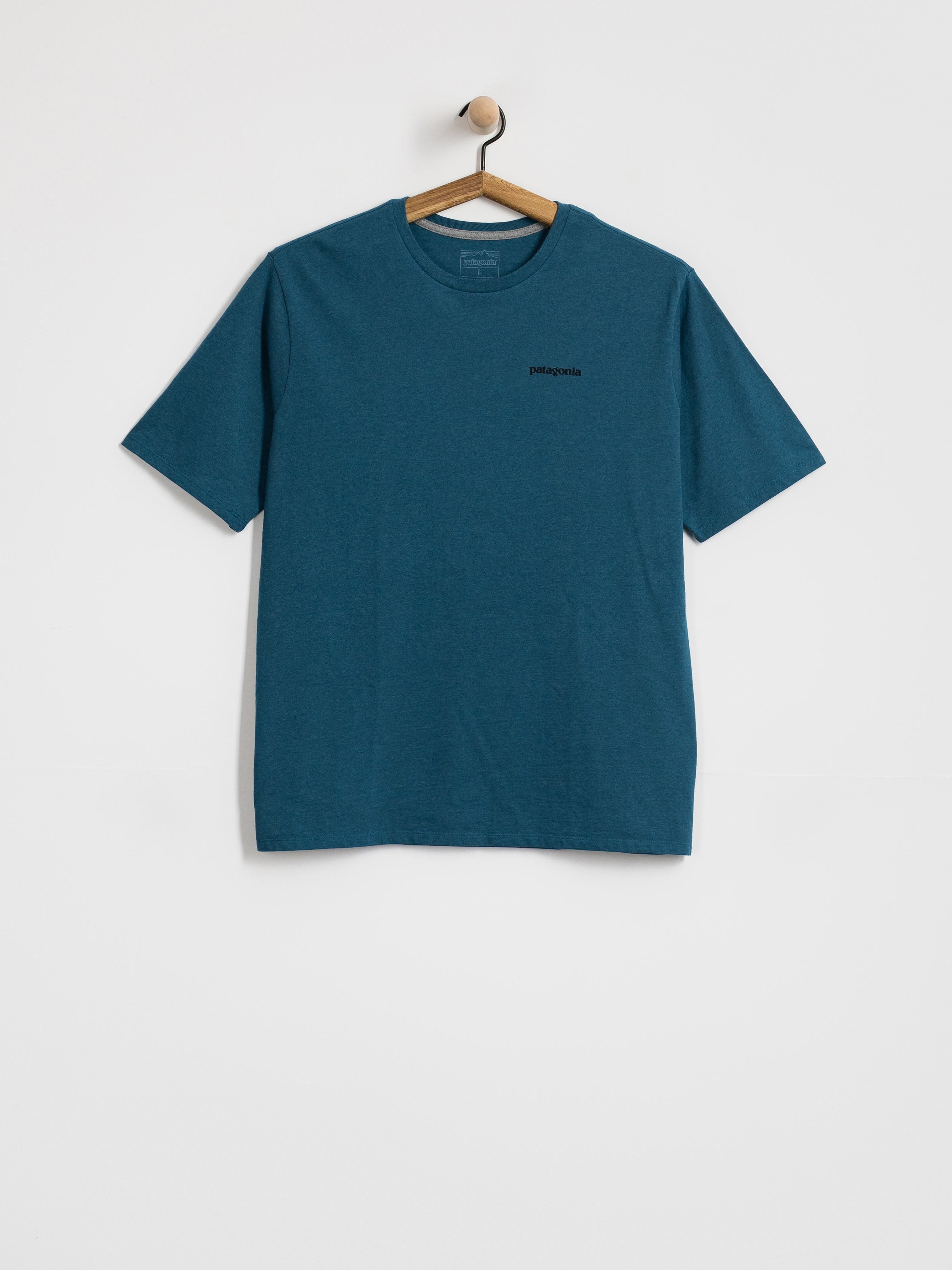 Patagonia P 6 Logo Responsibili T-shirt (glacial blue)