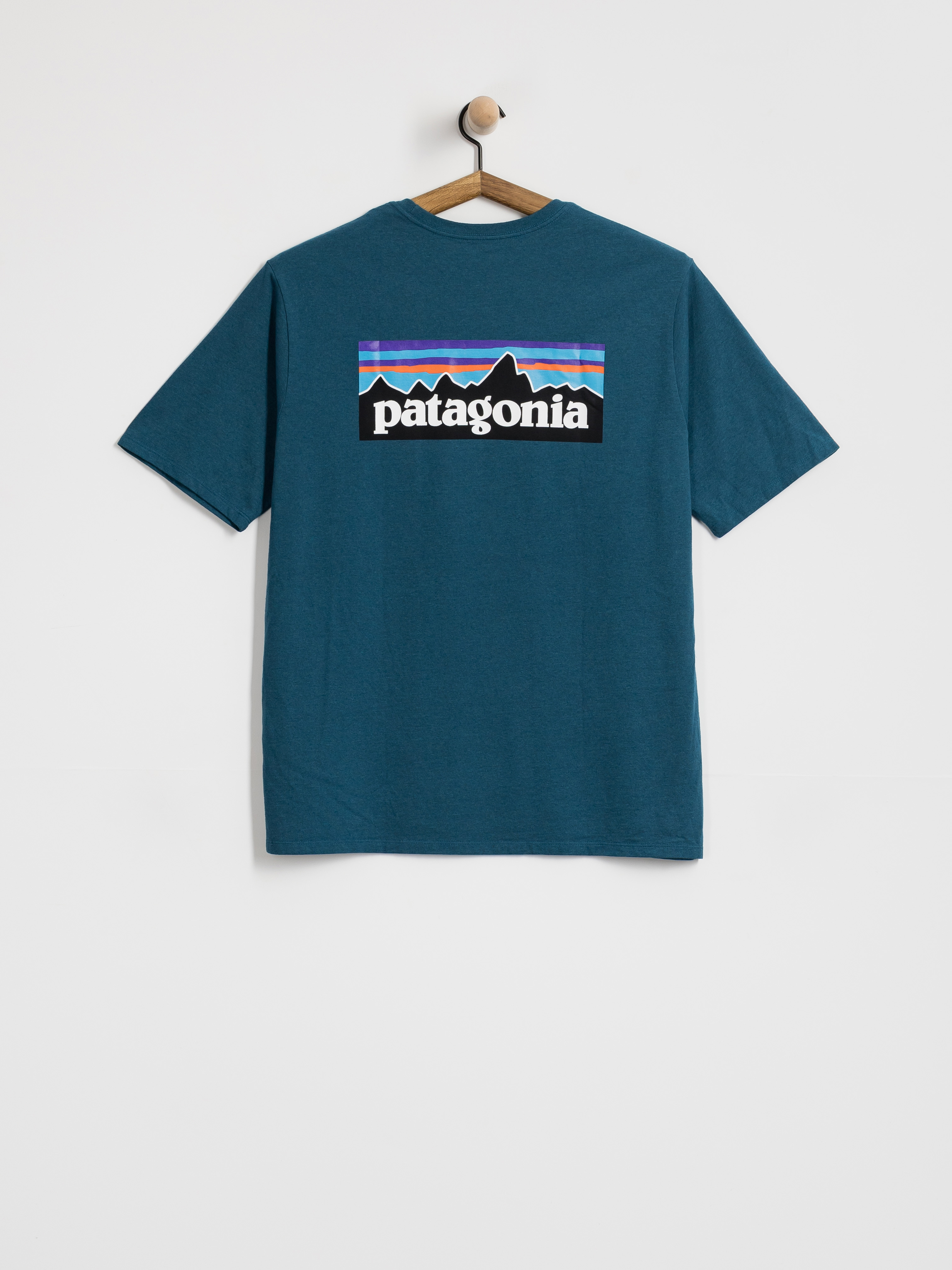 Patagonia P 6 Logo Responsibili T-shirt (glacial blue)