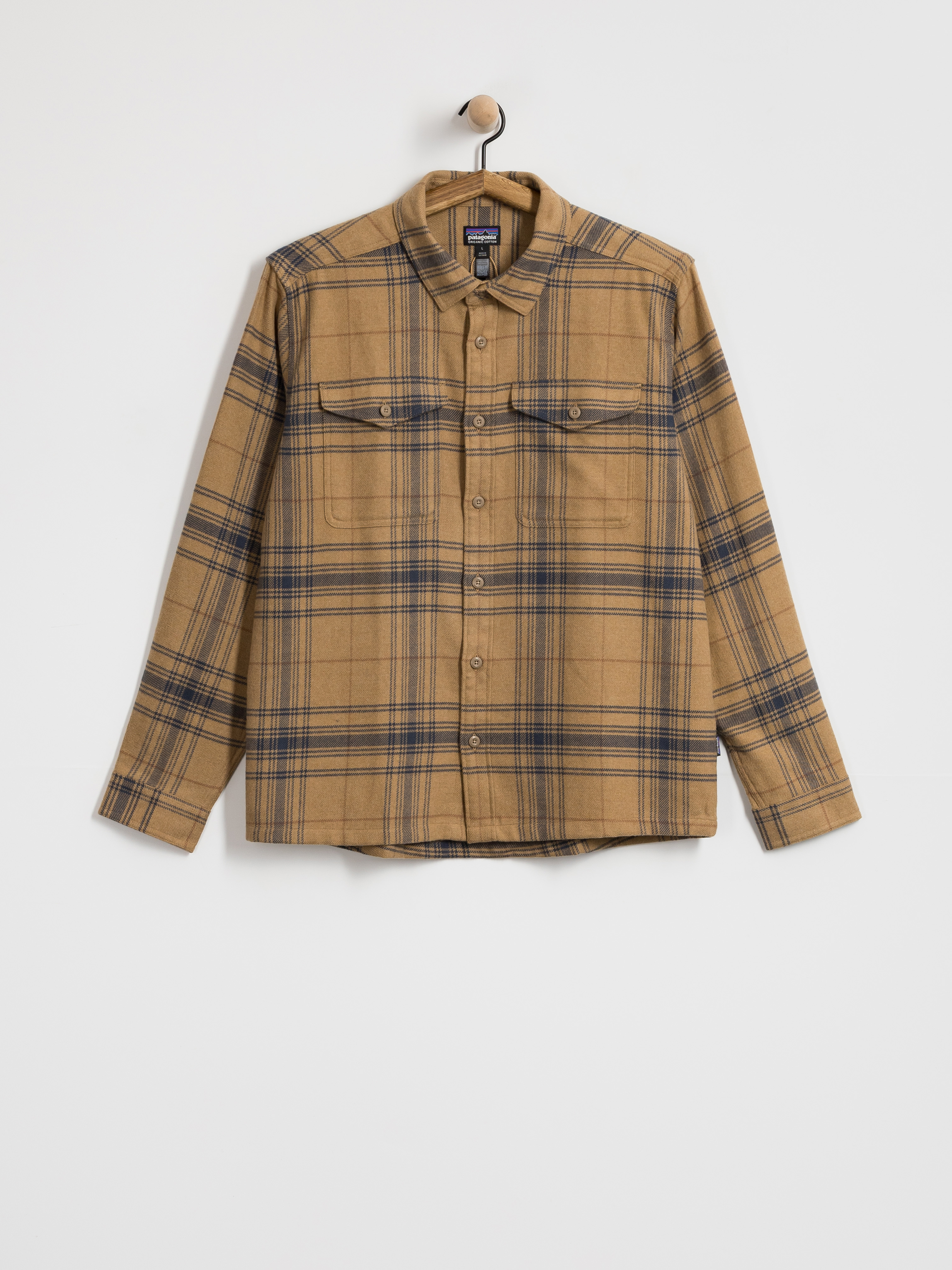 Patagonia Fjord Flannel Hemd (dissolve slab khaki)