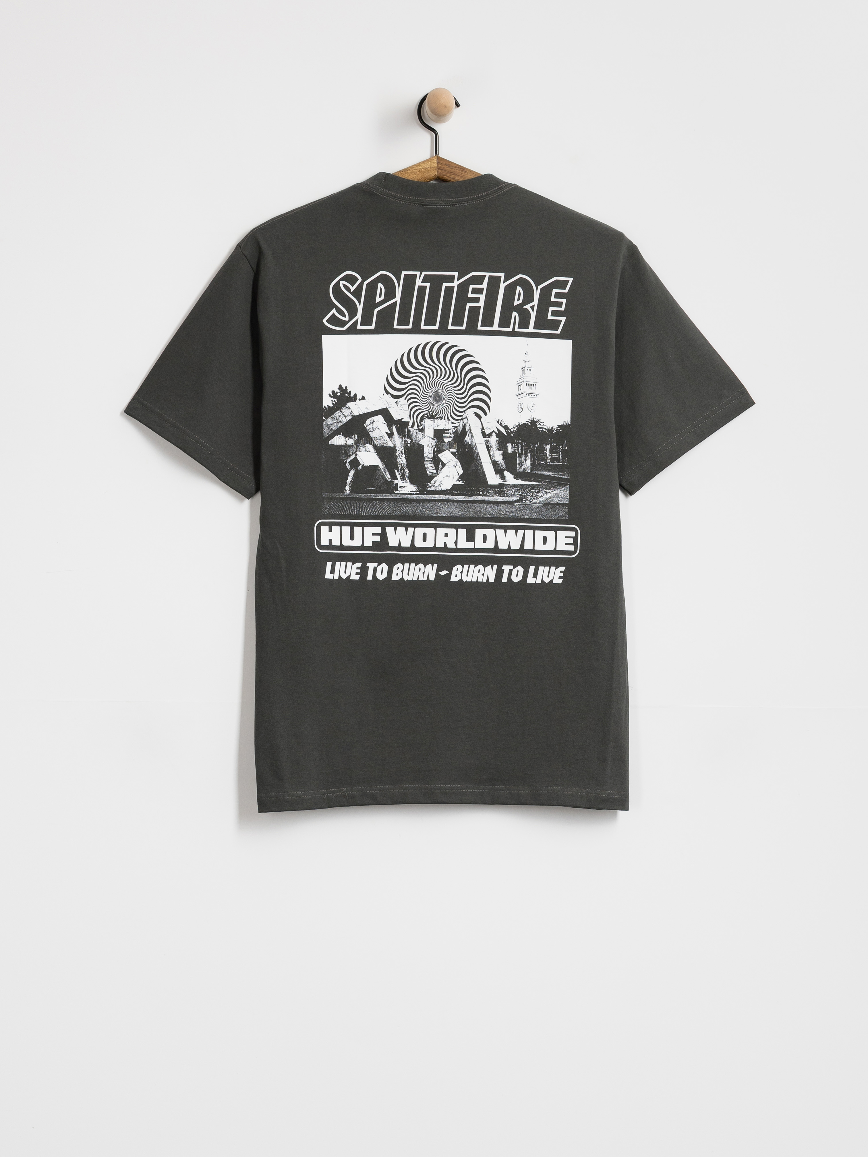 HUF X Spitfire Burn T-shirt