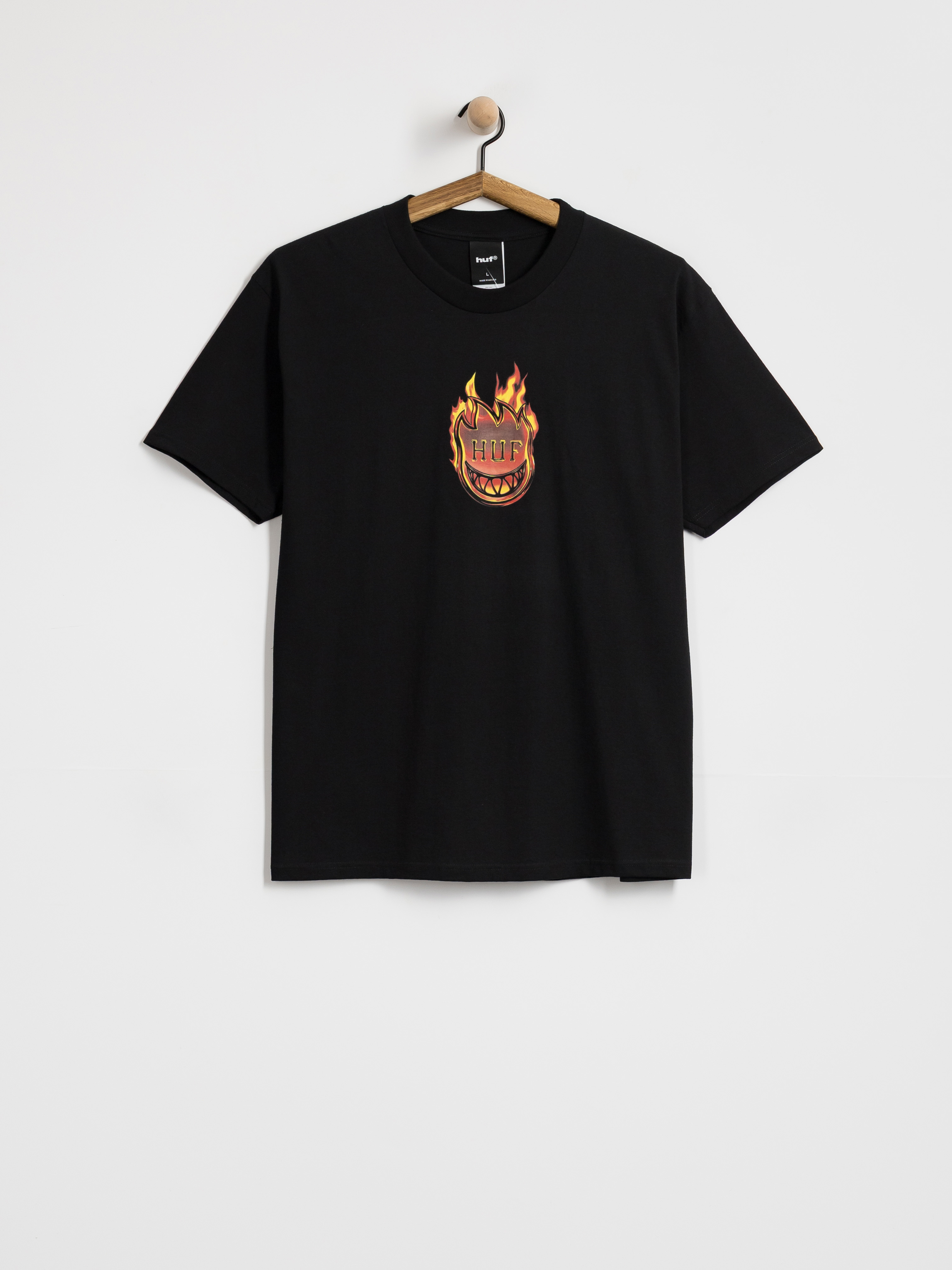 HUF X Spitfire Flame Galaxies T-shirt (black)
