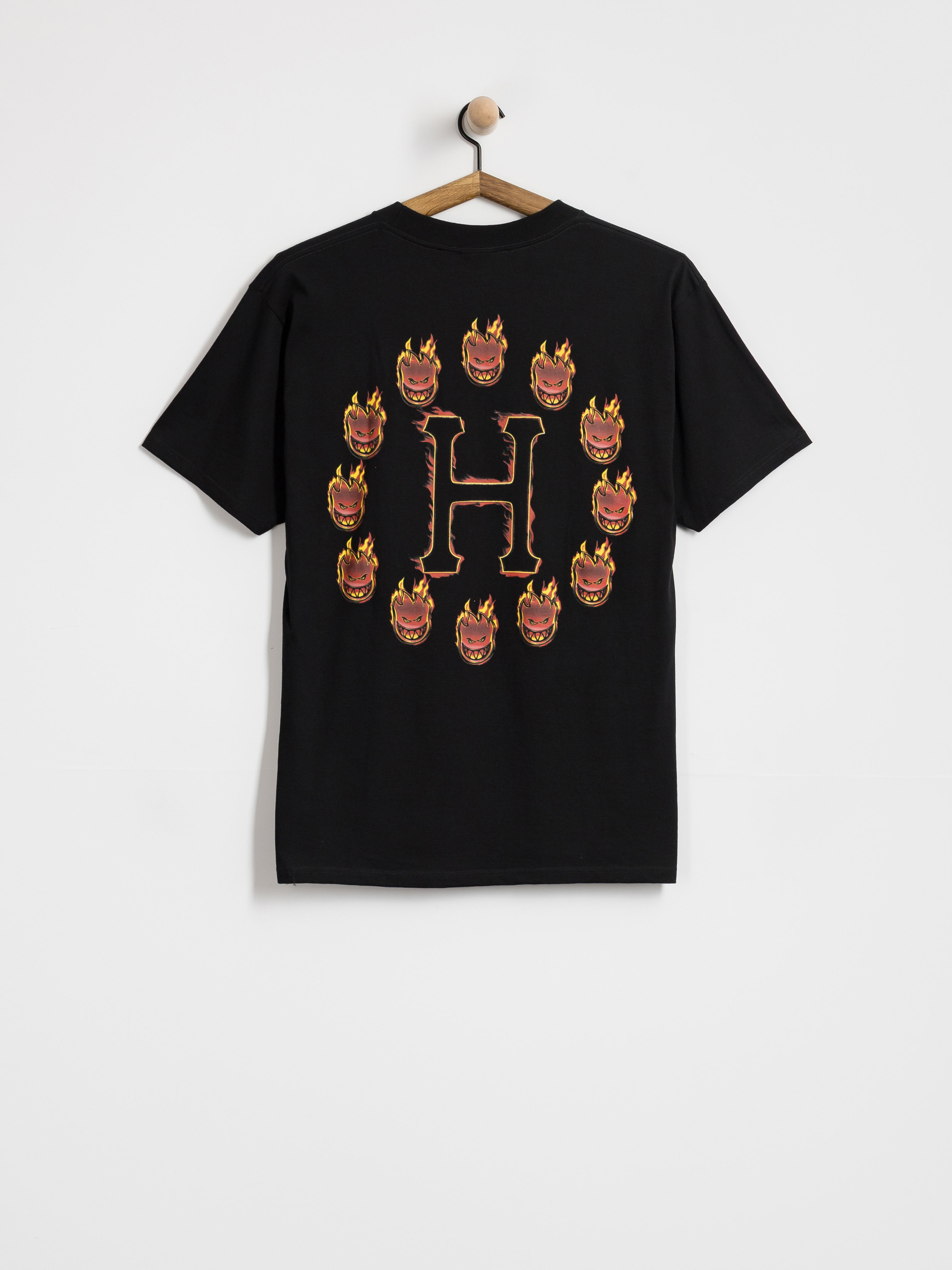 HUF X Spitfire Flame Galaxies T-shirt (black)