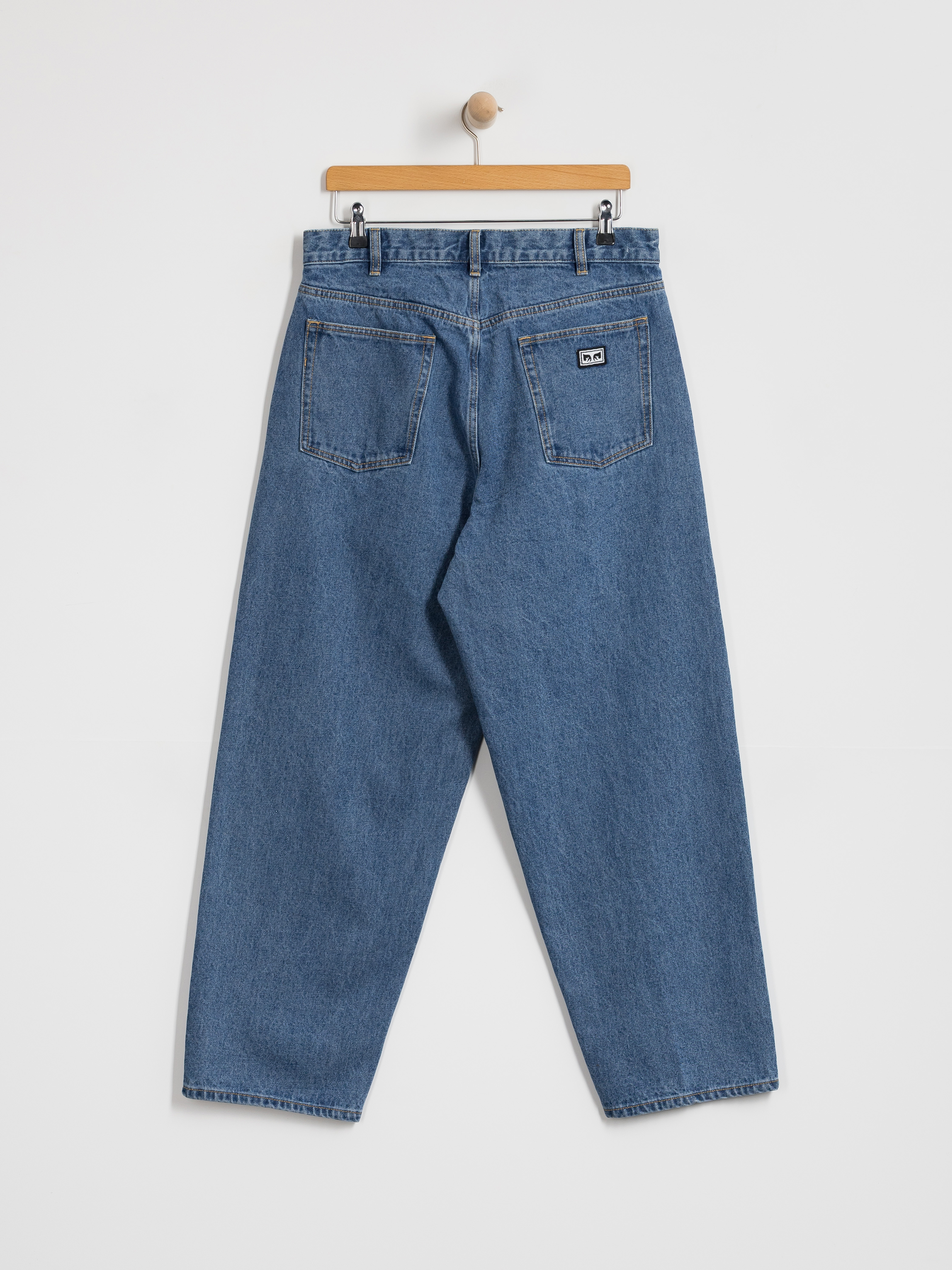 OBEY Bigwig Baggy Denim Pants (light indigo classic)