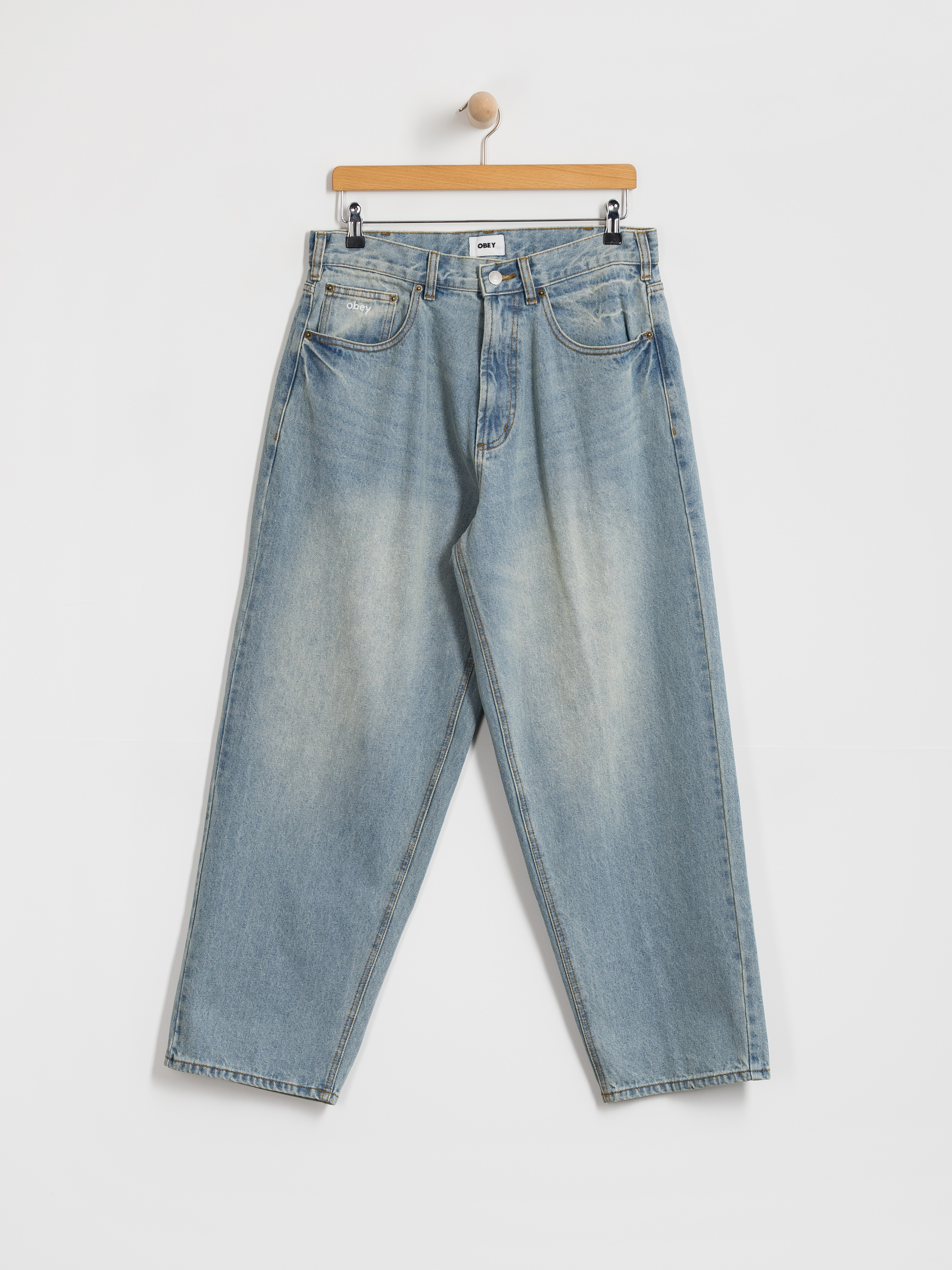OBEY Bigwig Baggy Denim Pants (archive indigo)