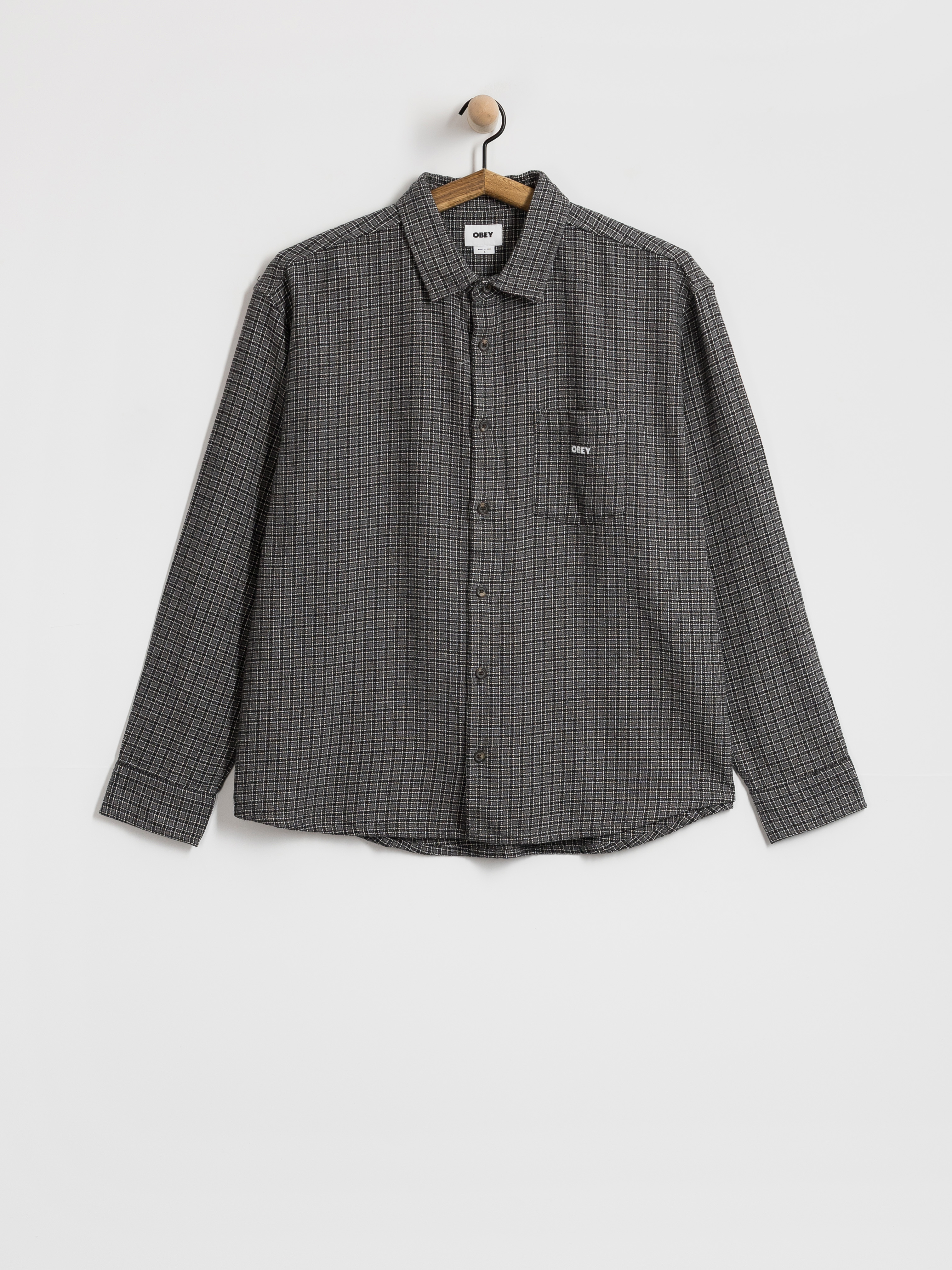 OBEY Bigwig Jack Hemd (black multi)