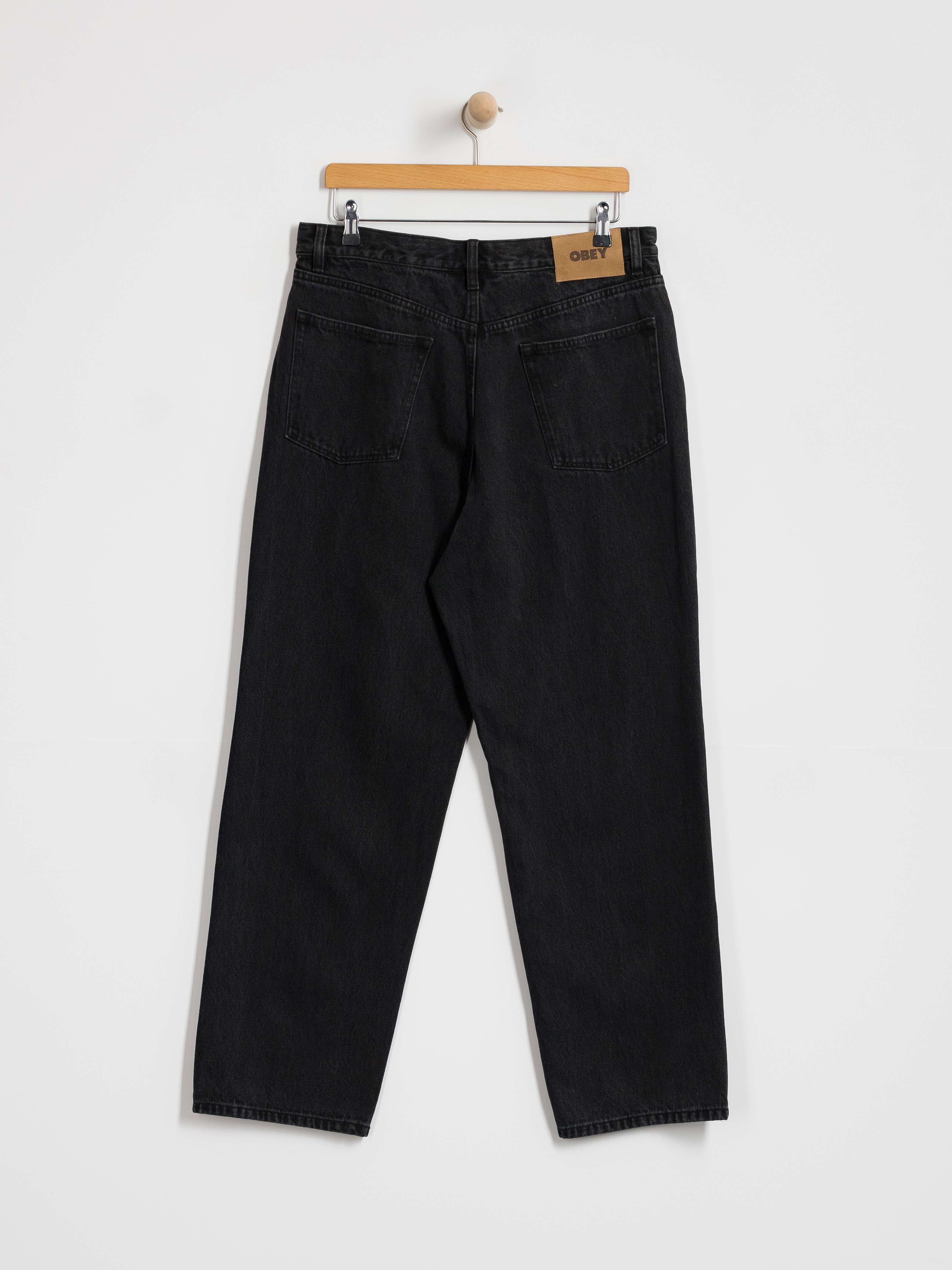 OBEY Classic Baggy Denim Hose (faded black)