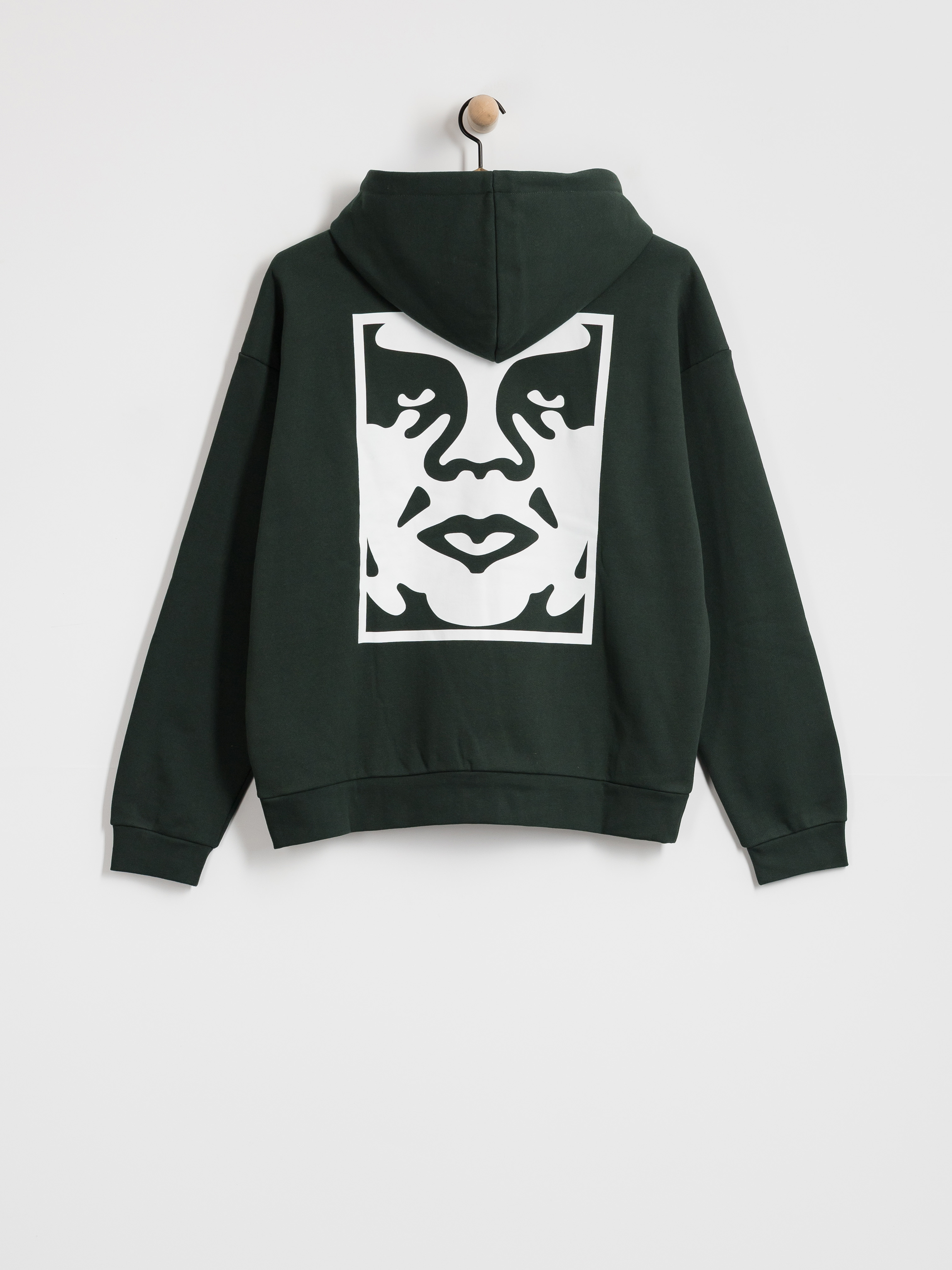 OBEY Bold Icon Extra Heavy HD Hoodie (green gables)