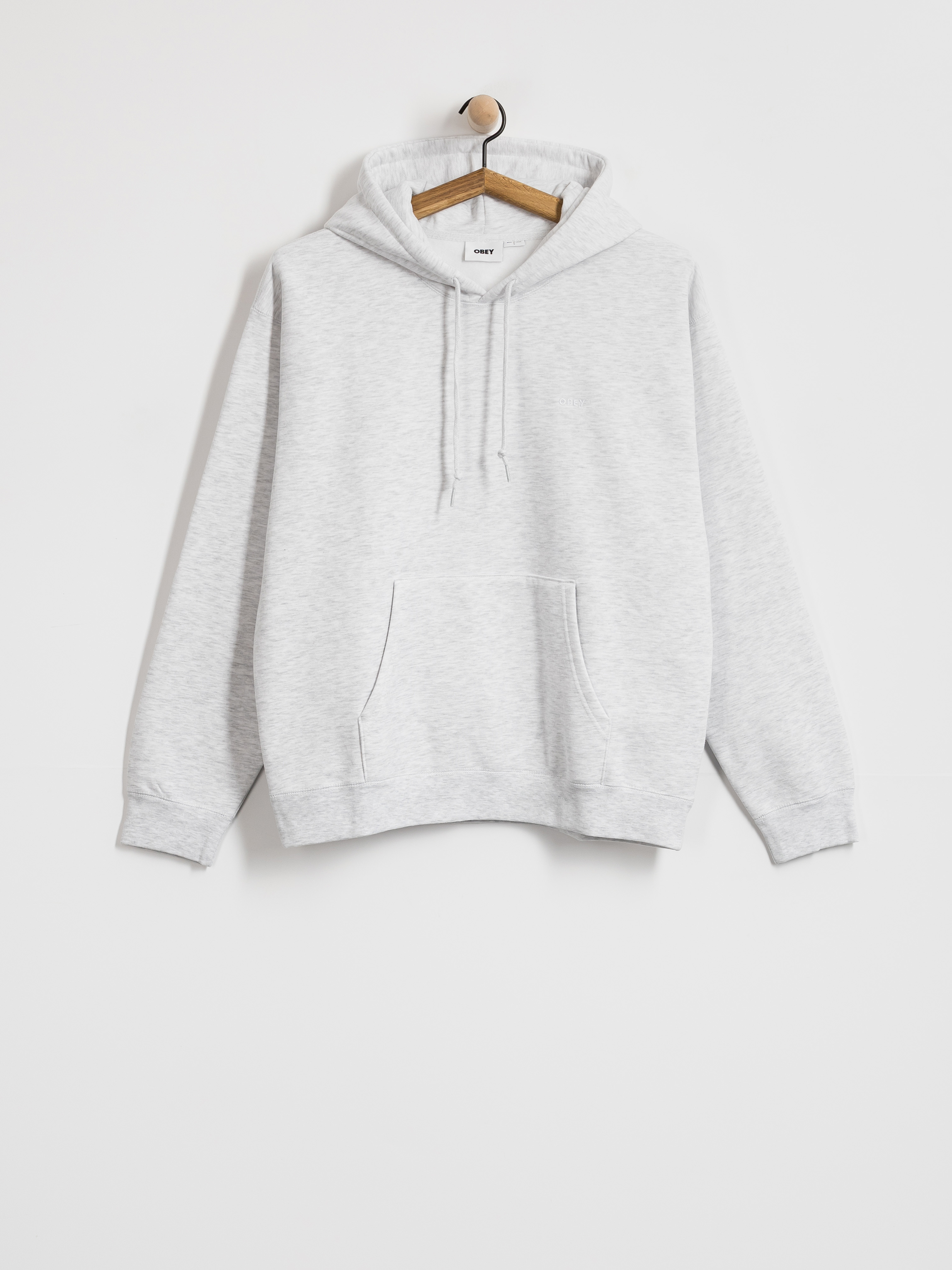 OBEY Established Works Bold II HD Hoodie (ash grey)