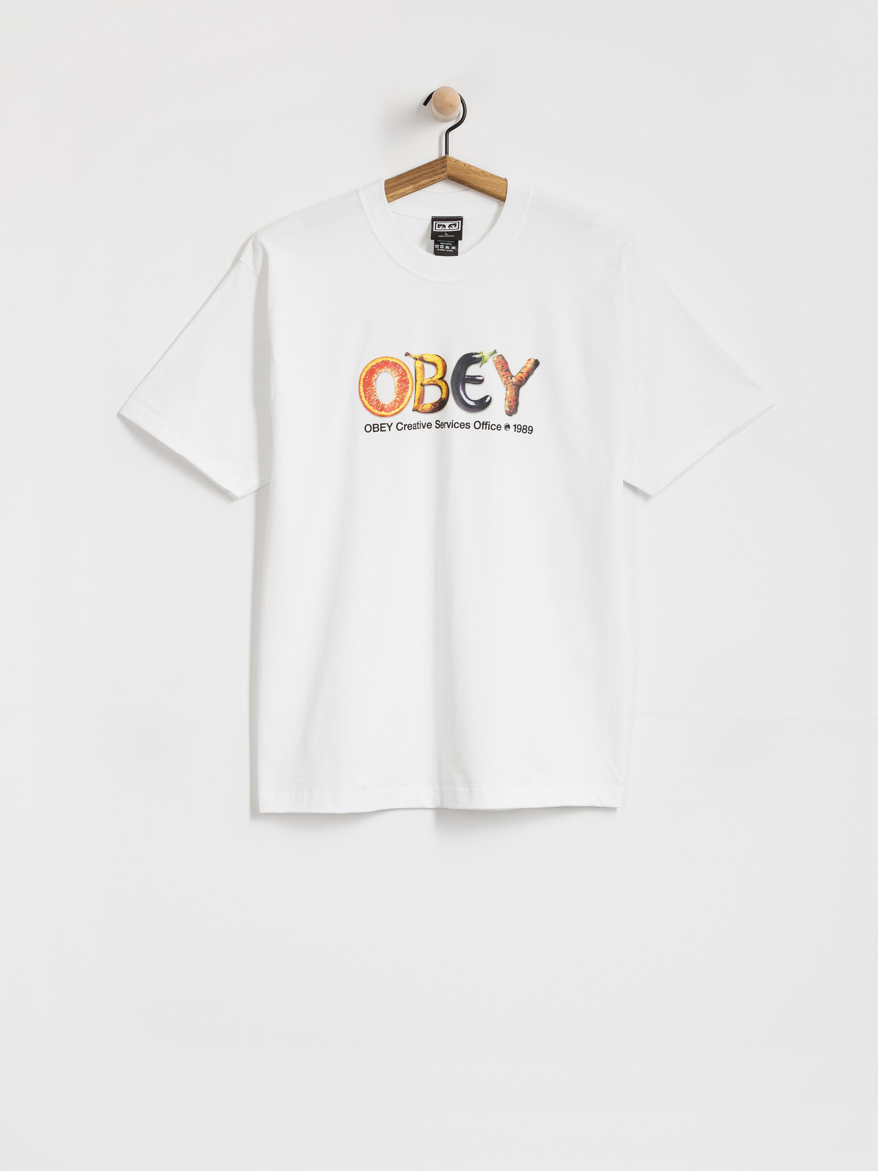 OBEY Creative Services Office T-shirt (white)