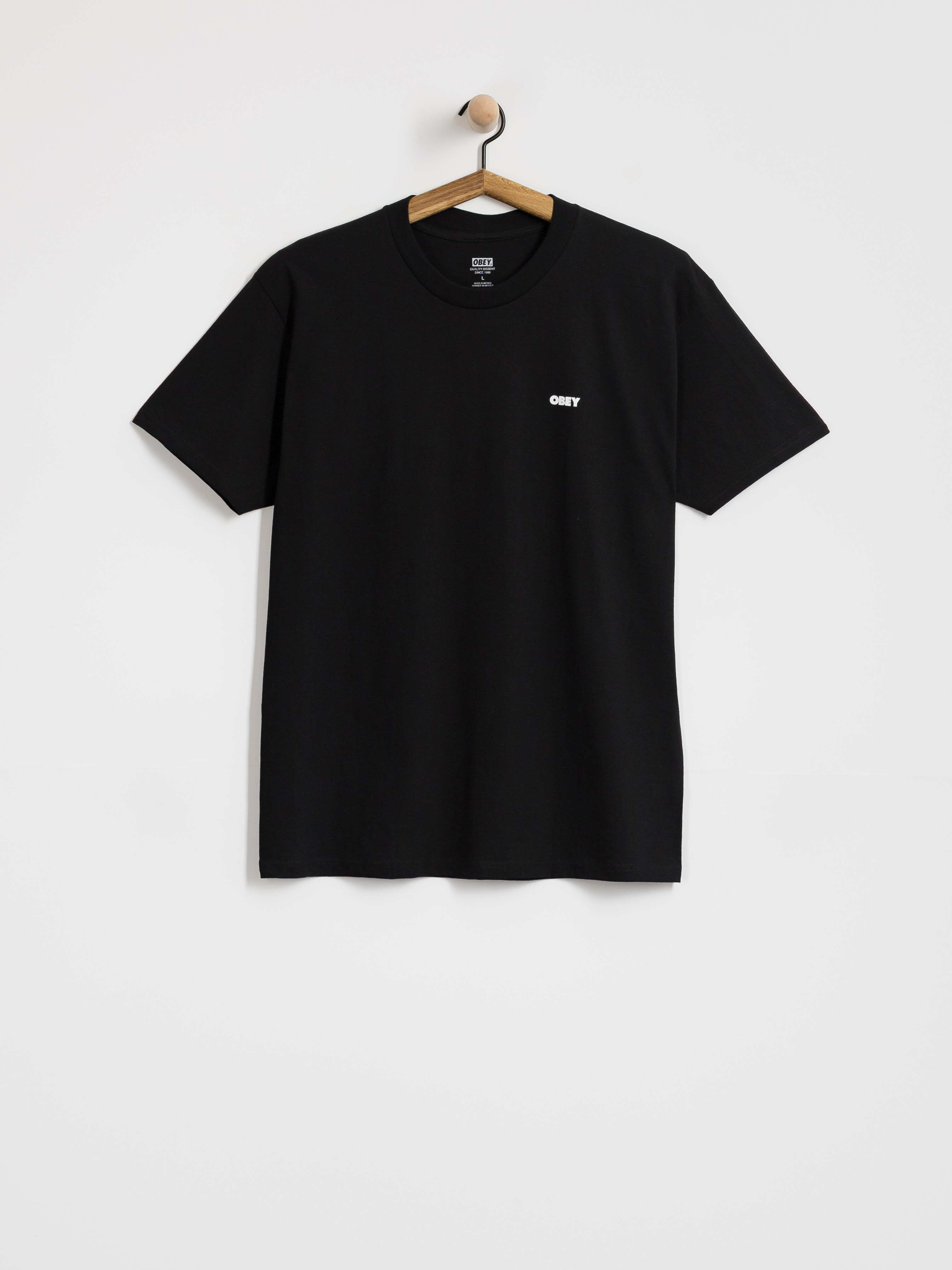 OBEY The Medium Is The Message T-Shirt (black)