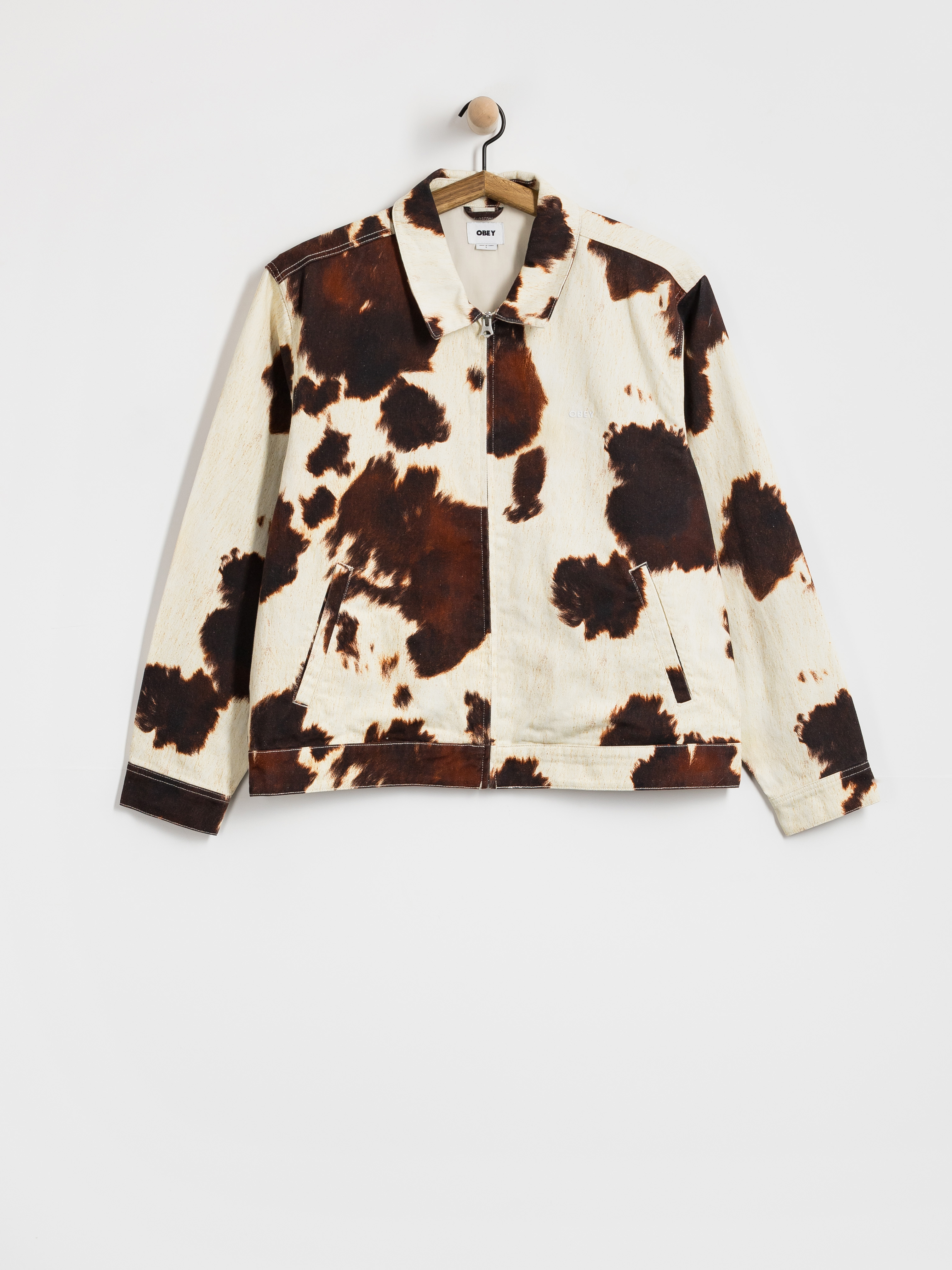OBEY Workshop Jacke (cow print)